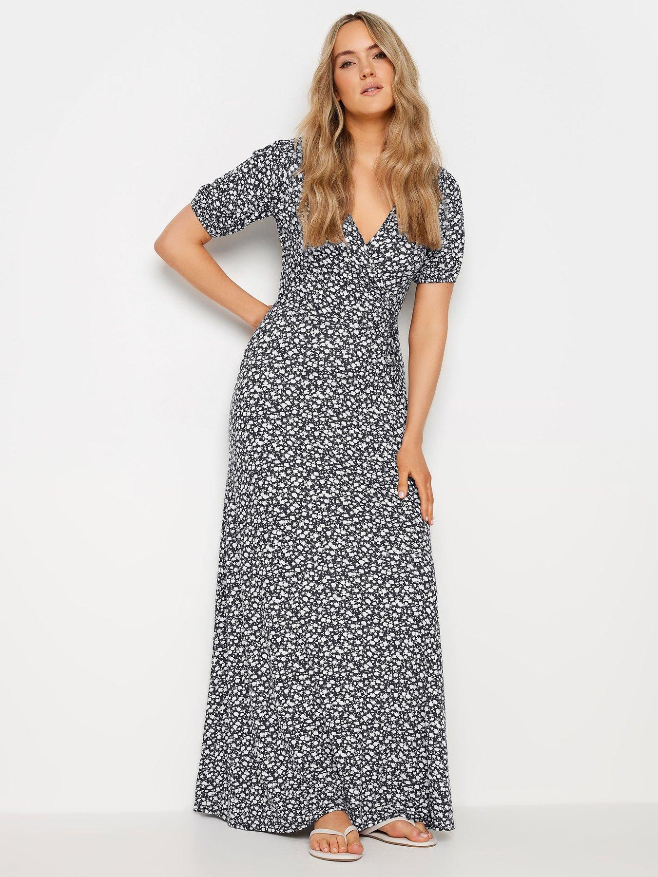 Long Tall Sally Tall Navy Ditsy Print Maxi Dress Blue