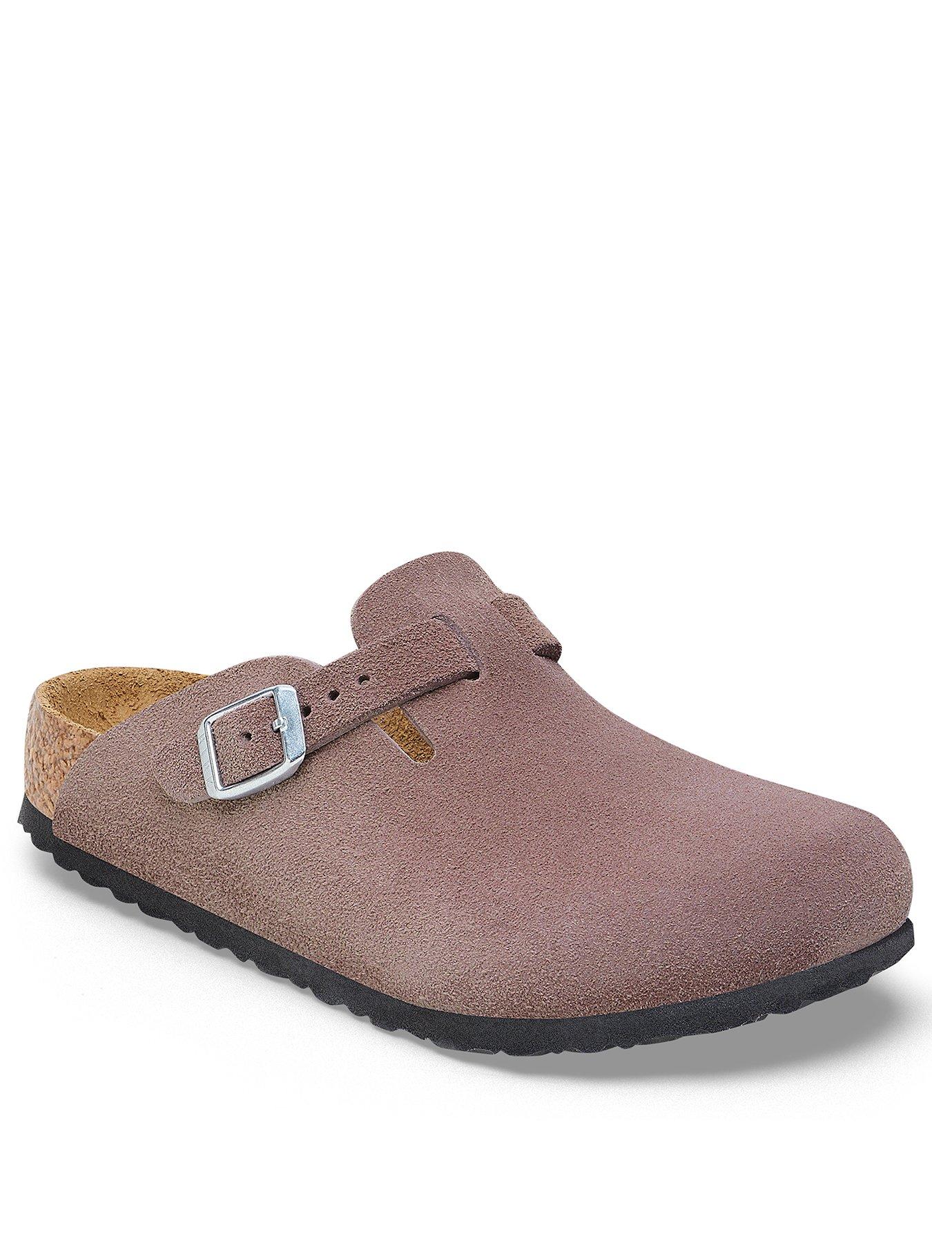 Birkenstock Kids Boston Suede Classic Clog Very