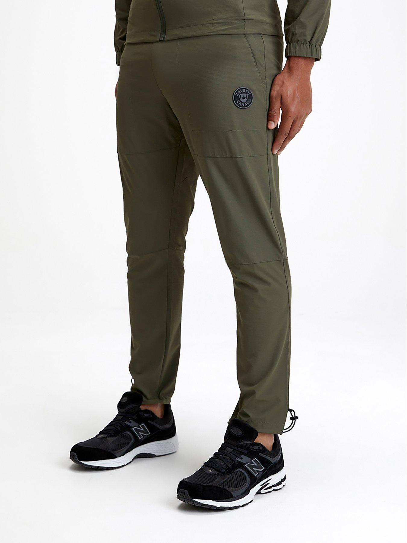 Zavetti Canada Dentero Woven Trousers- Green | Very