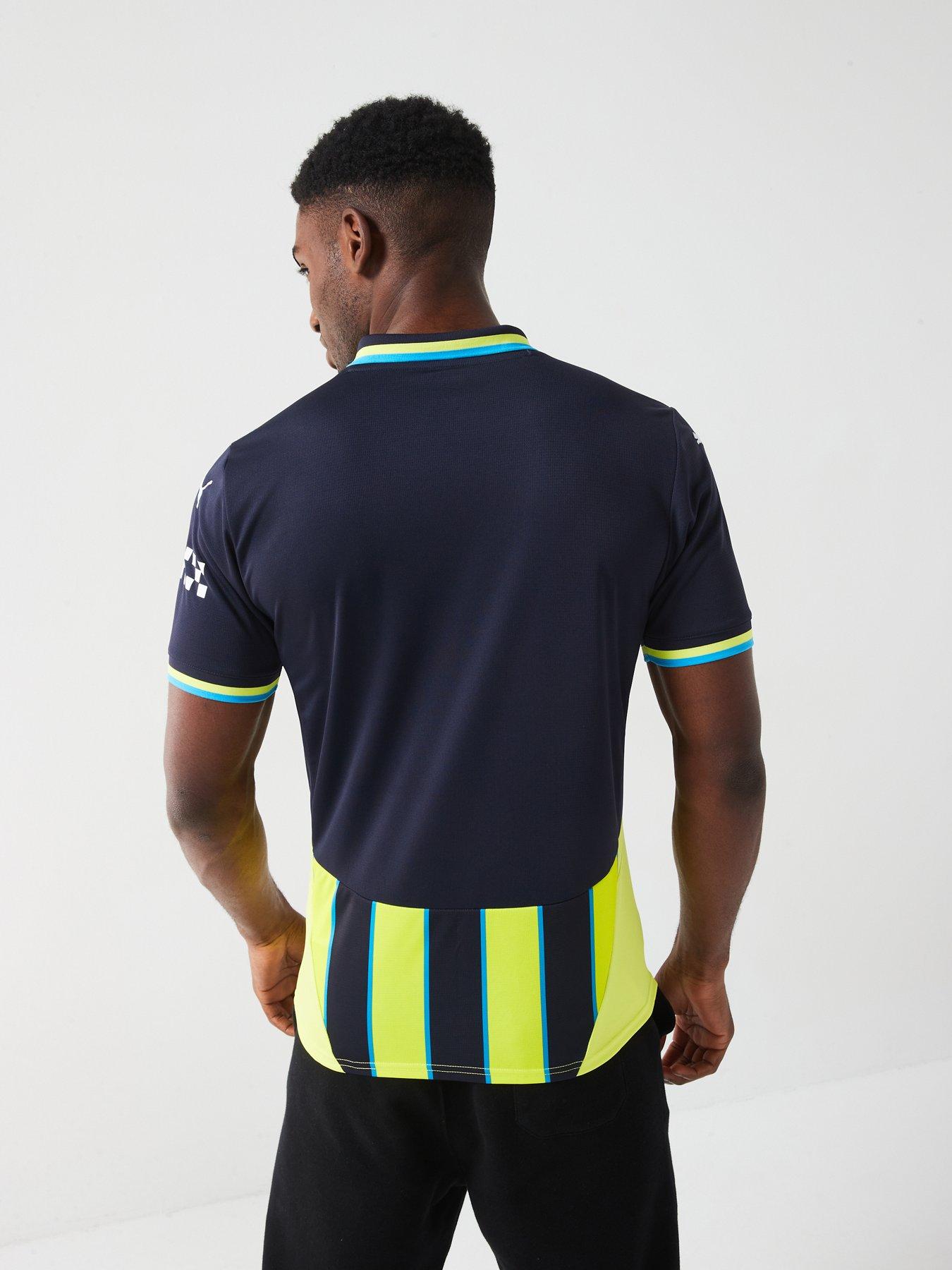 Image 2 of 5 of Puma Men's Manchester City 24/25 Short Sleeved Away Stadium Jersey - Navy