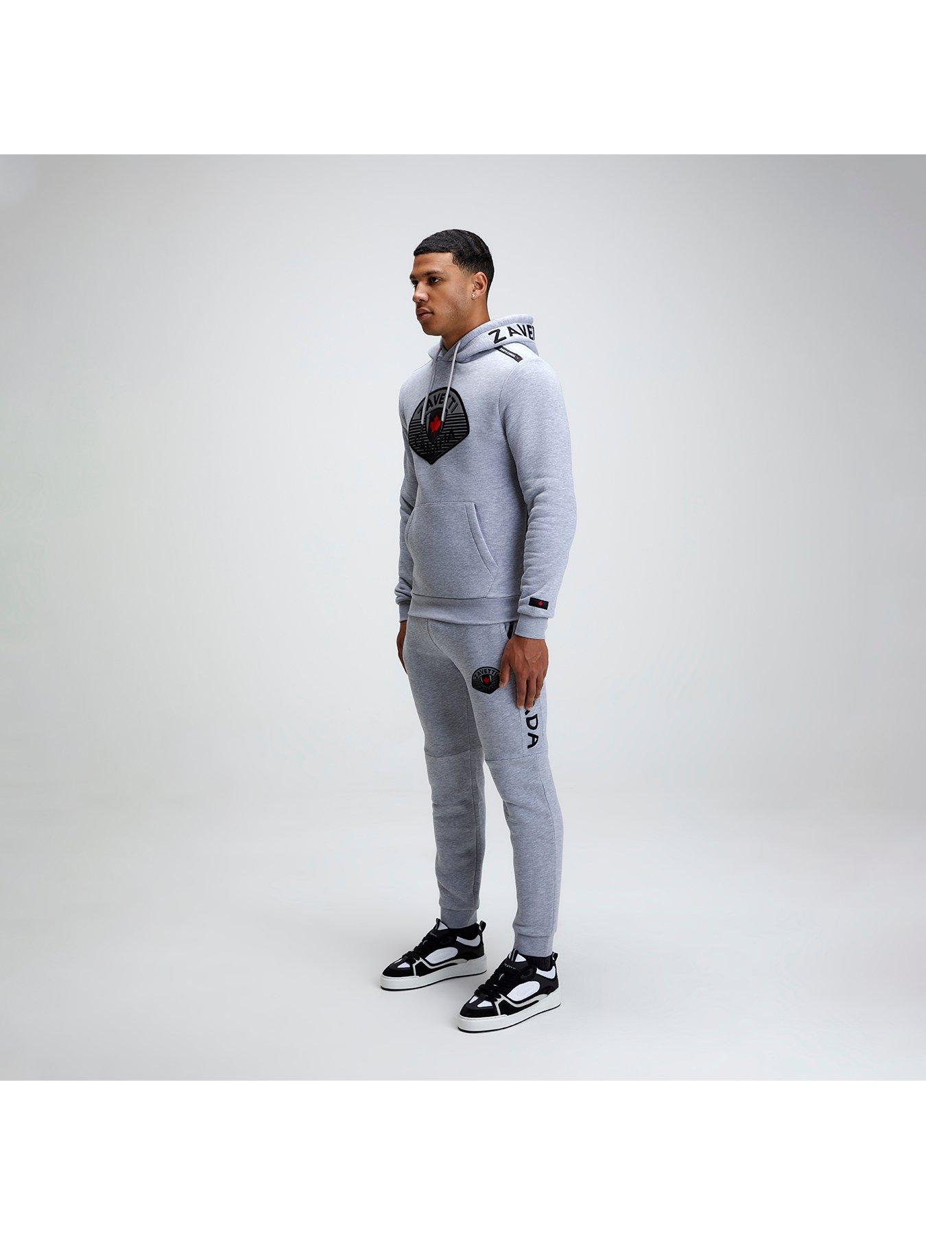 Zavetti Canada Botticini Reflective 2.0 Full Tracksuit Grey Very