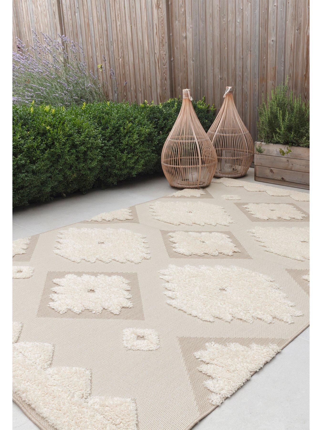 Product photograph of Asiatic Monty Tribal Indoor Outdoor Rug from very.co.uk