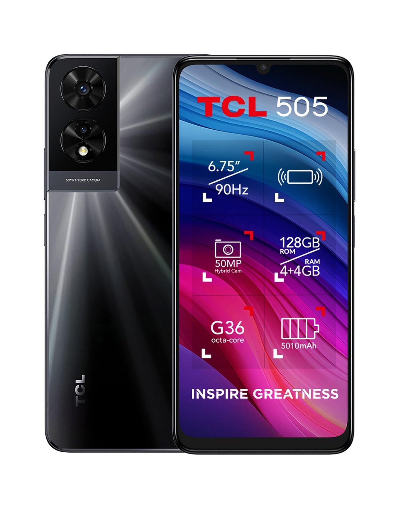 TCL 505 GREY with Tab 10L Gen2.
