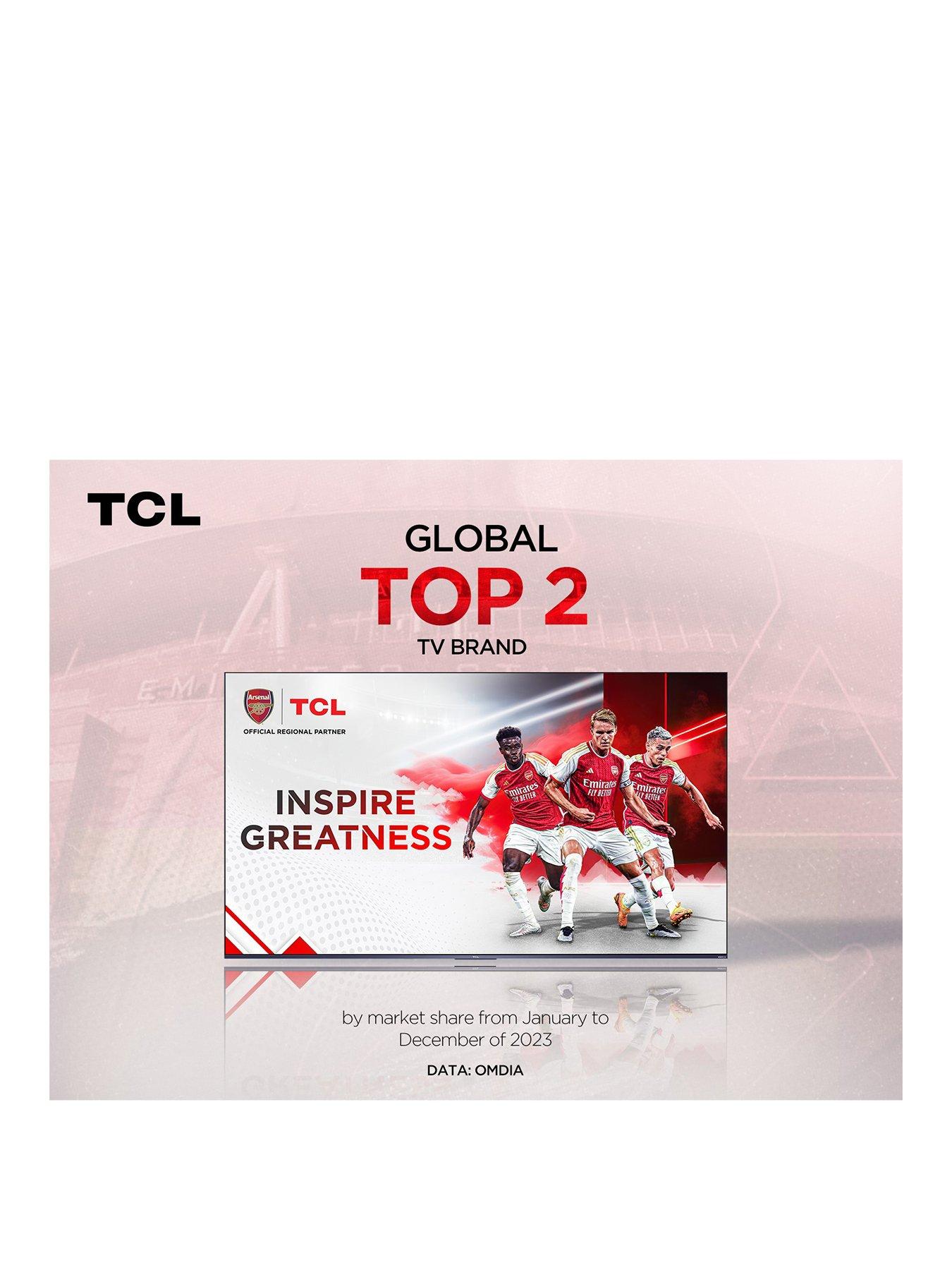 Image 2 of 7 of TCL 55V6BK, 55-inch, 4K UHD HDR, Frameless Android TV
