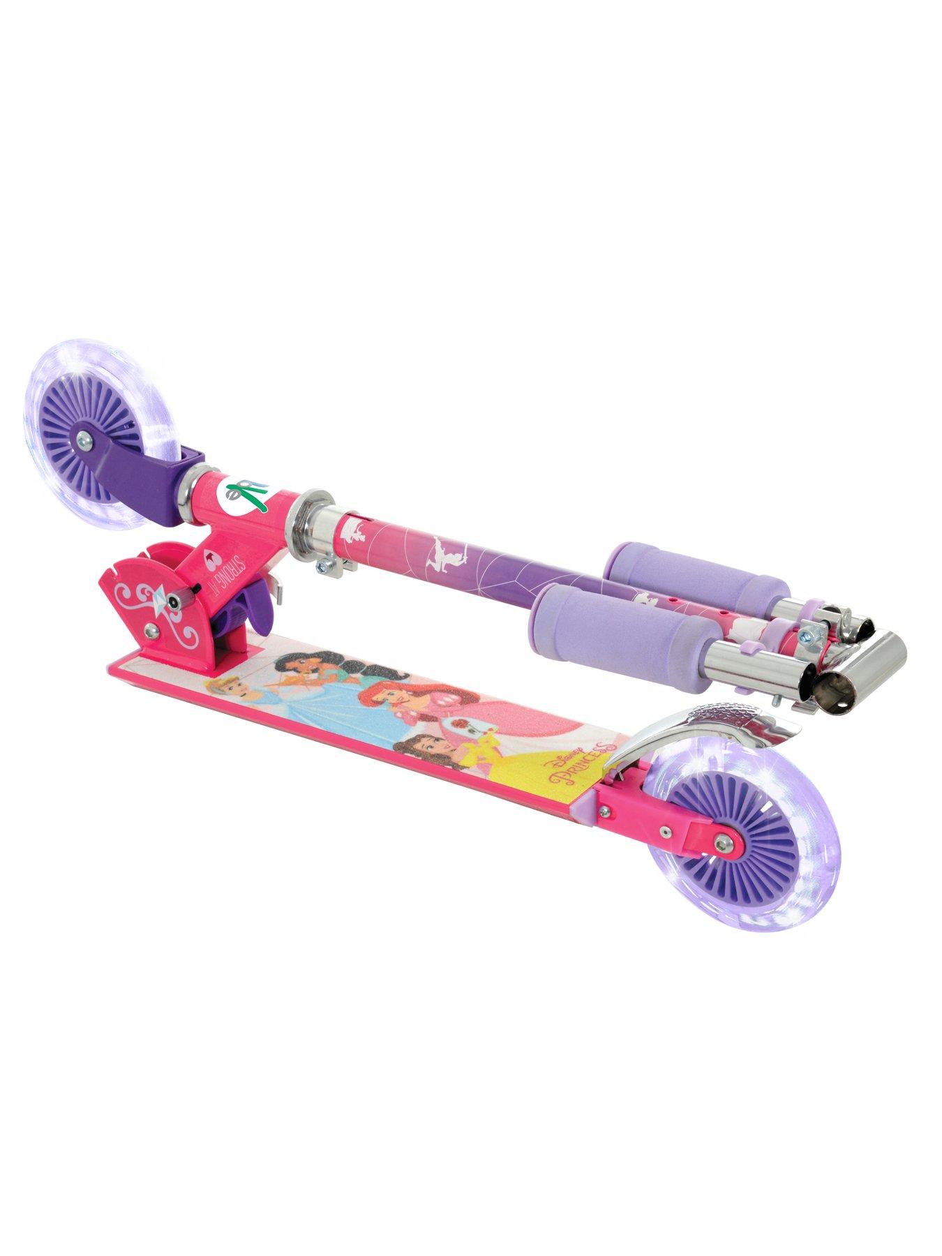 Image 6 of 6 of Disney Princess Folding Inline Scooter with Light Up Wheels