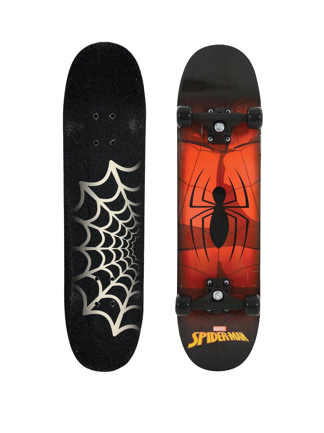 Image 1 of 6 of Spiderman Wooden Skateboard