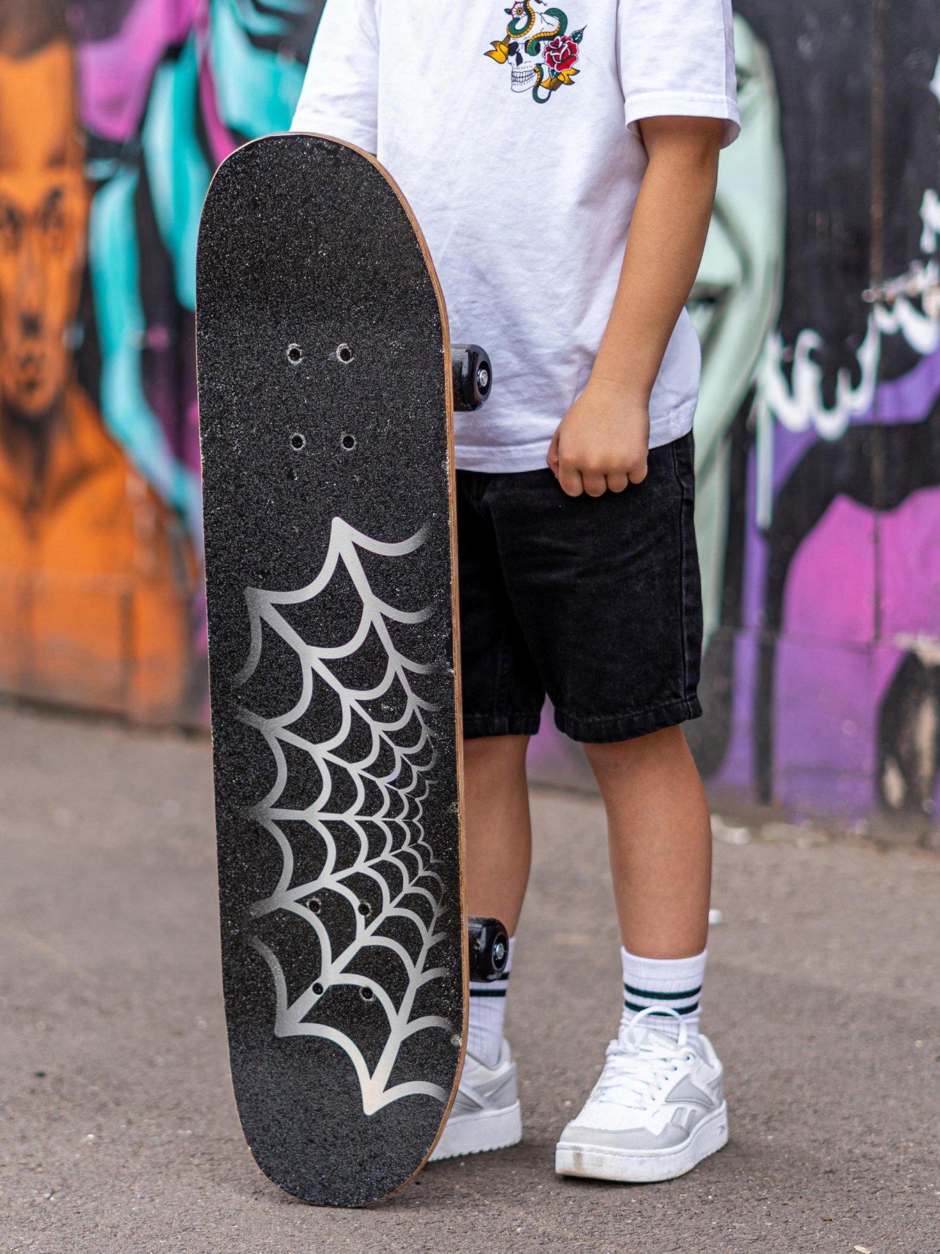 Image 5 of 6 of Spiderman Wooden Skateboard