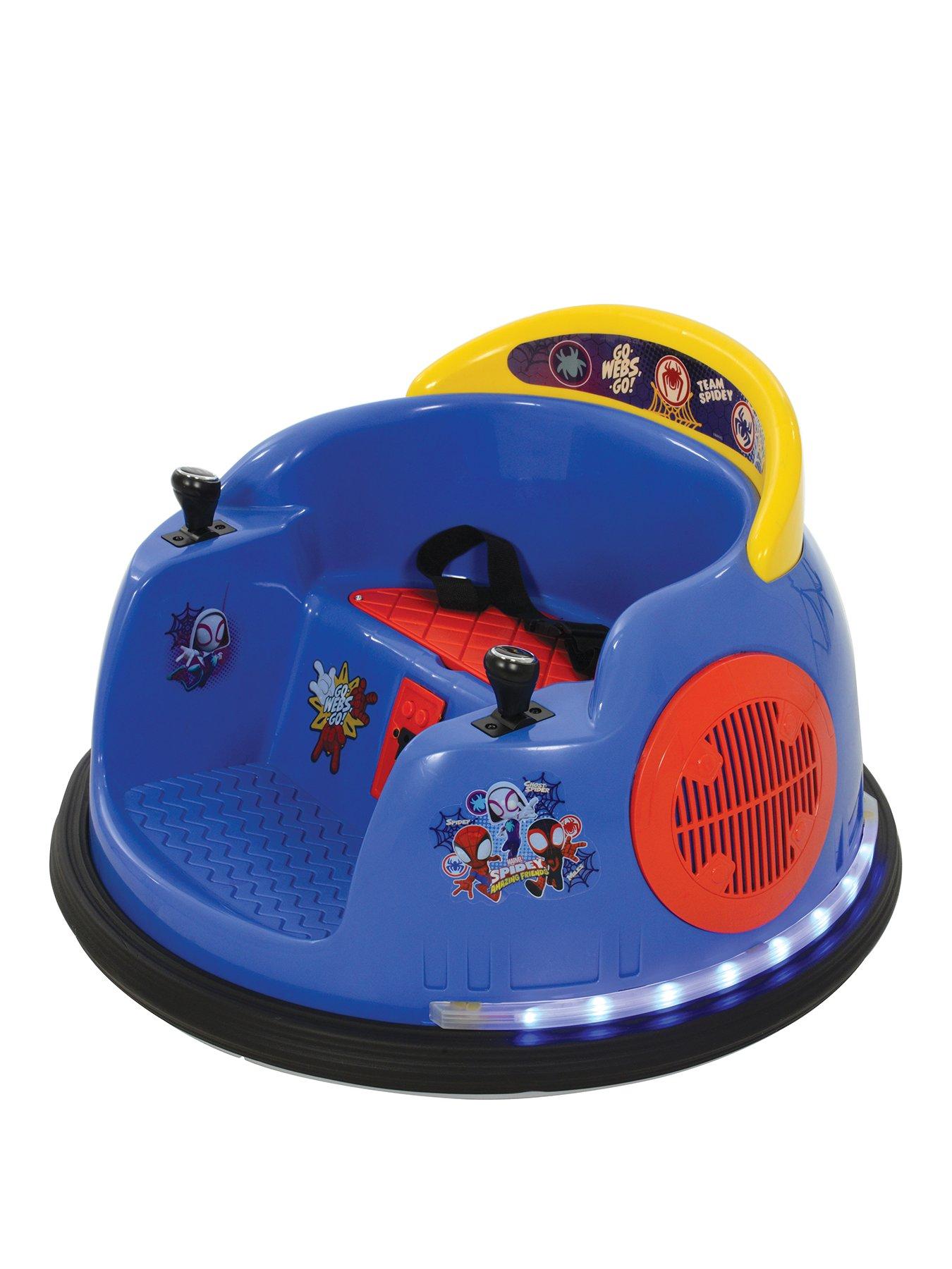 Spiderman Spidey His Amazing Friends 6V Electric Bumper Car Ride On Very