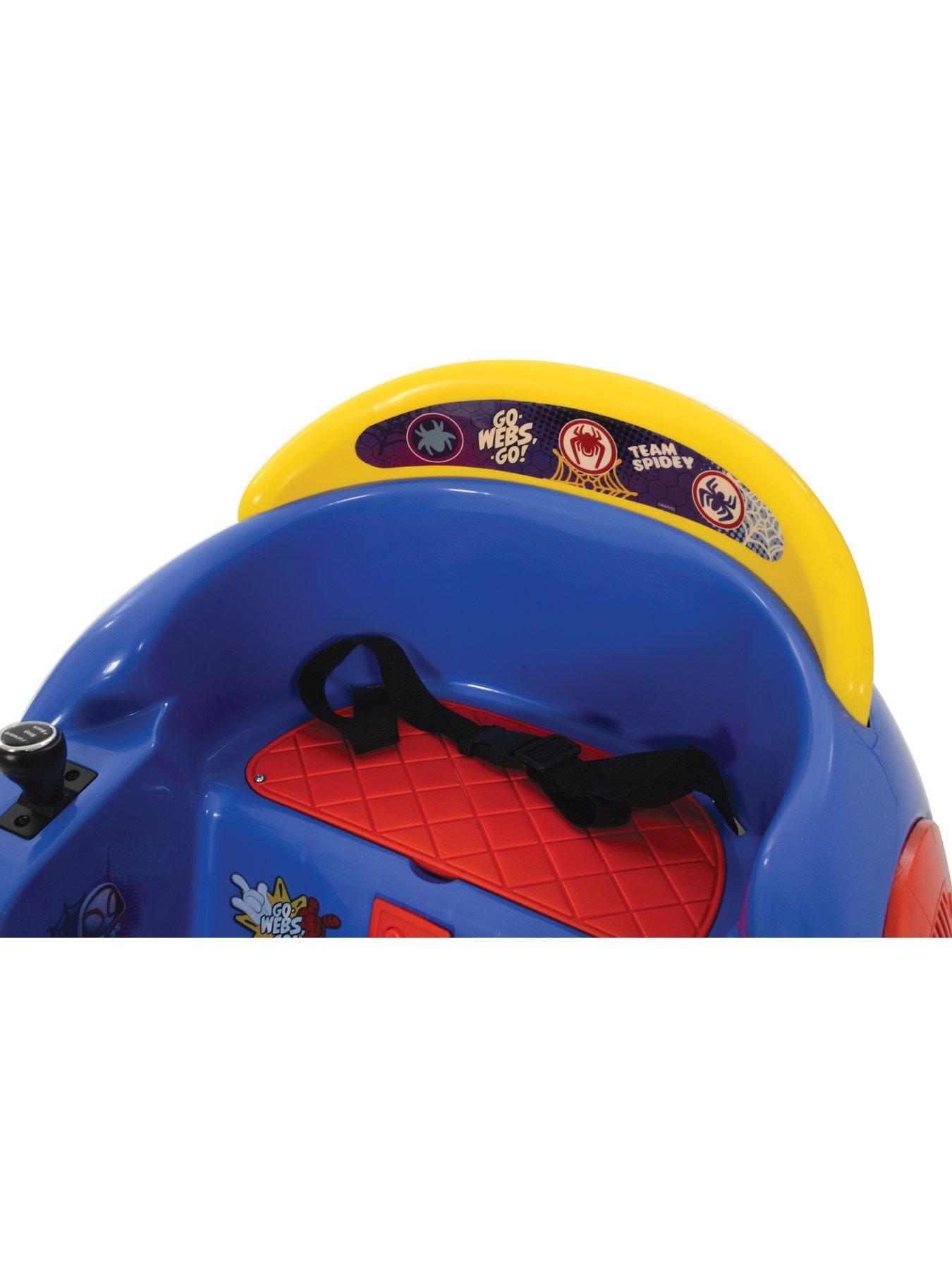 Image 6 of 8 of Spidey and His Amazing Friends Spidey &amp; His Amazing Friends 6V Electric Bumper Car Ride On
