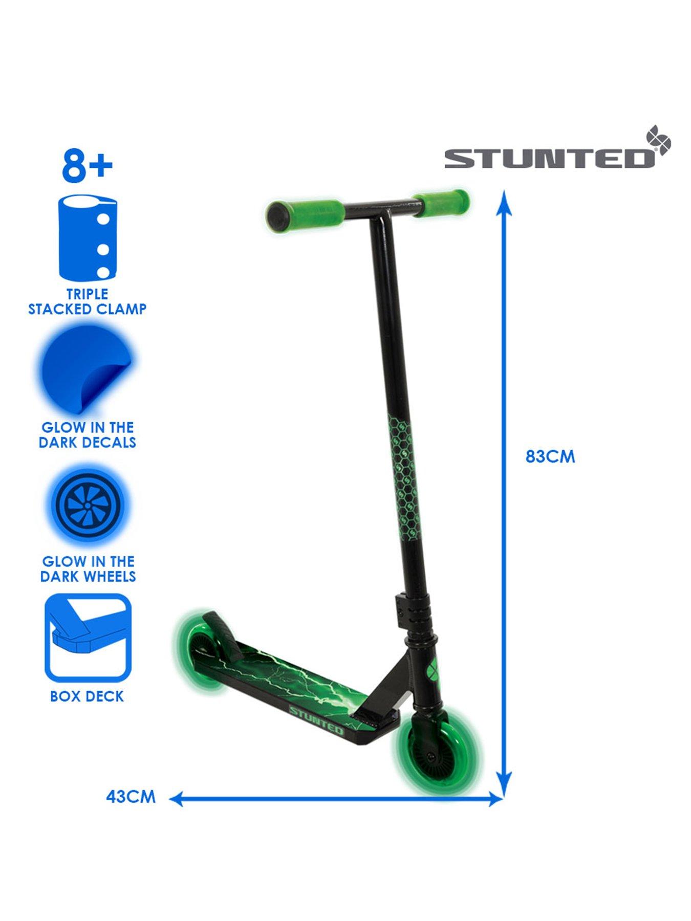 Image 2 of 8 of STUNTED Glow Storm Stunt Scooter
