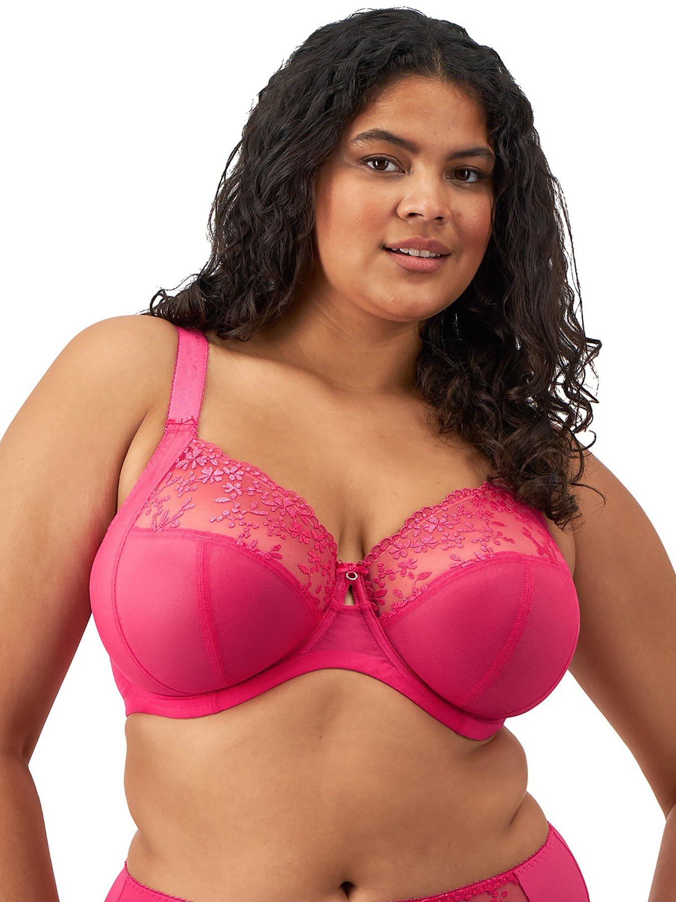 Image 1 of 2 of Elomi Zarla Underwired Bra - Pink