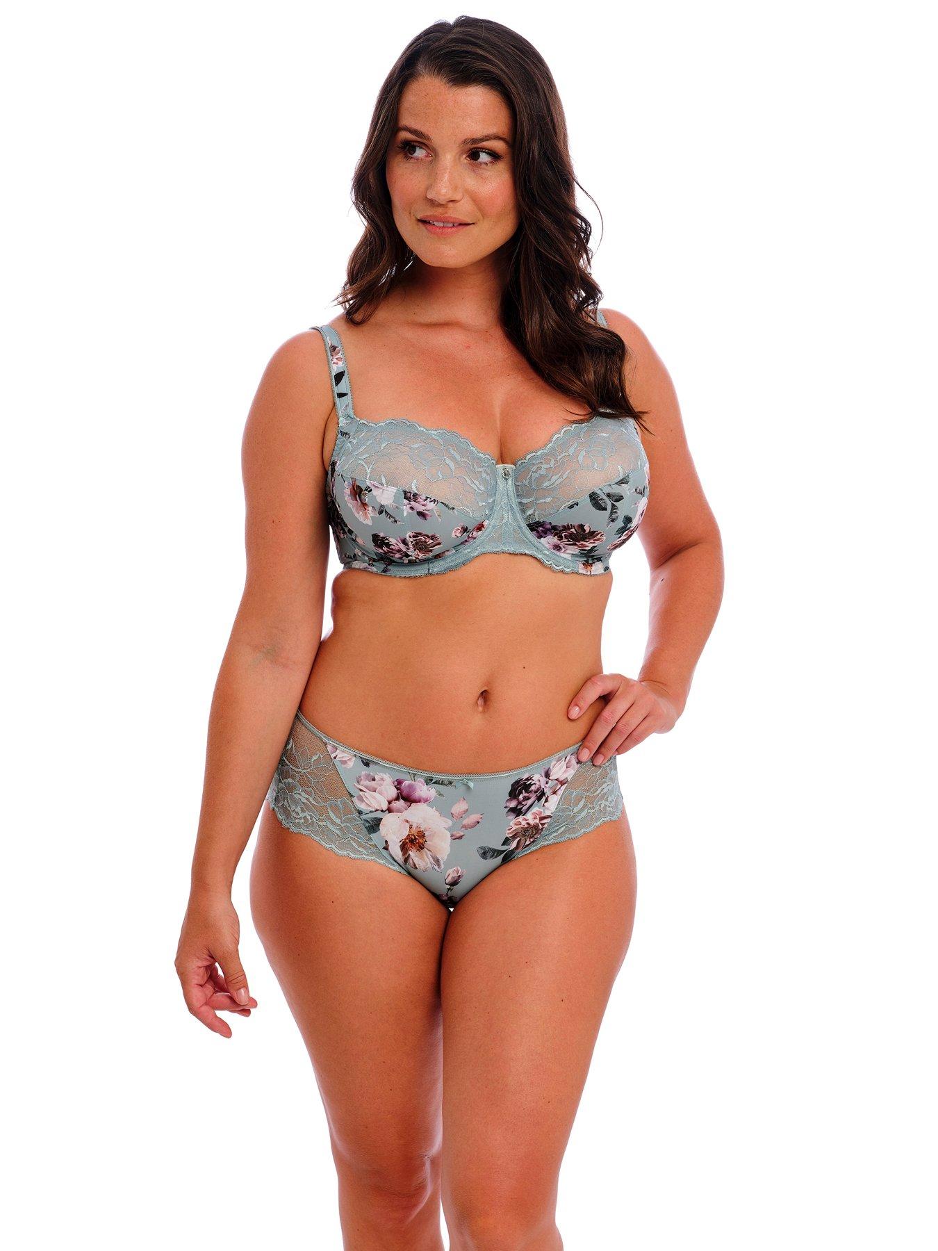 undefined Pippa Underwired Side Support Bra - Blue