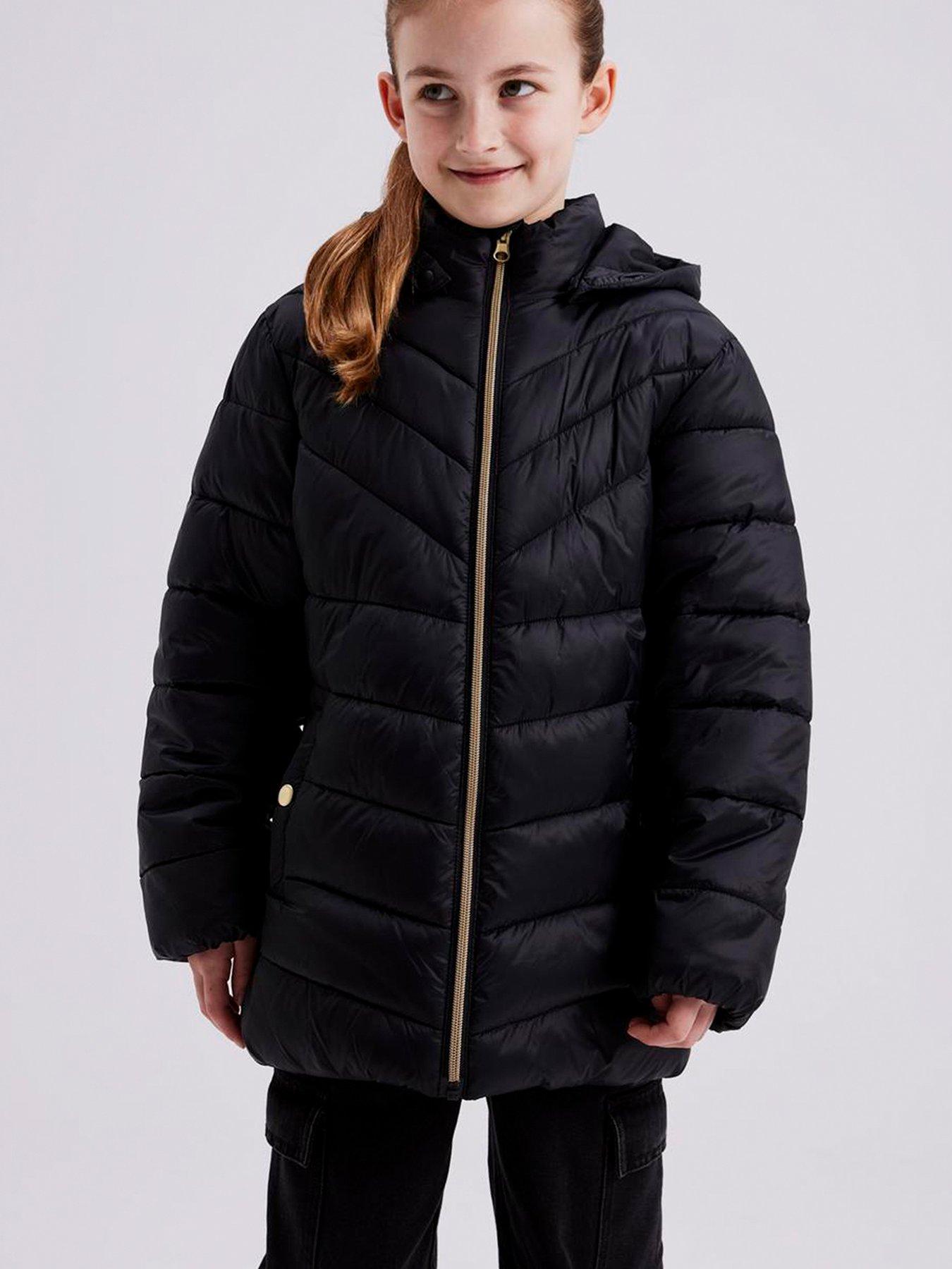 undefined Girls Monay Padded Jacket - Black