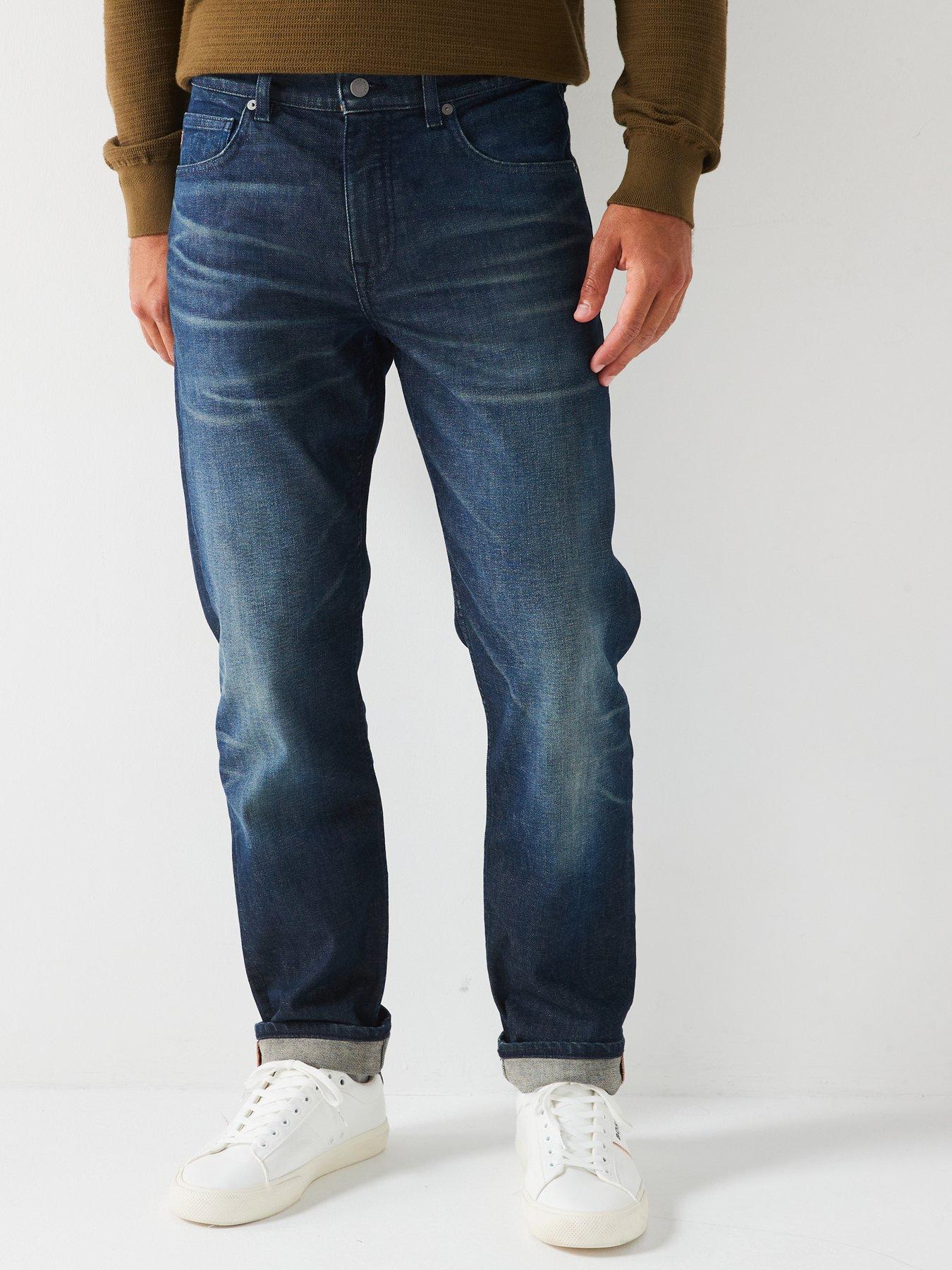 BOSS Troy Bo Relaxed Fit Jeans Mid Wash Very