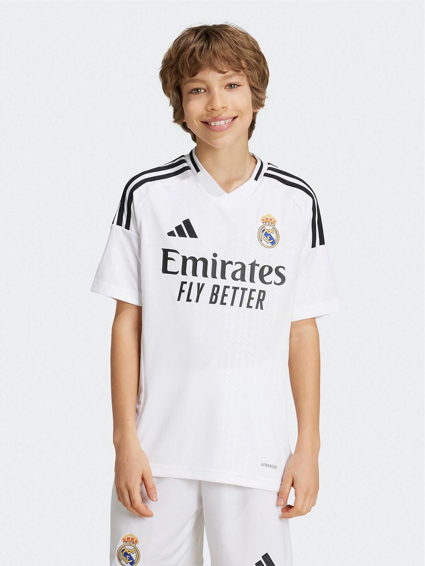undefined Real Madrid Junior 24/25 Home Stadium Replica Shirt -white