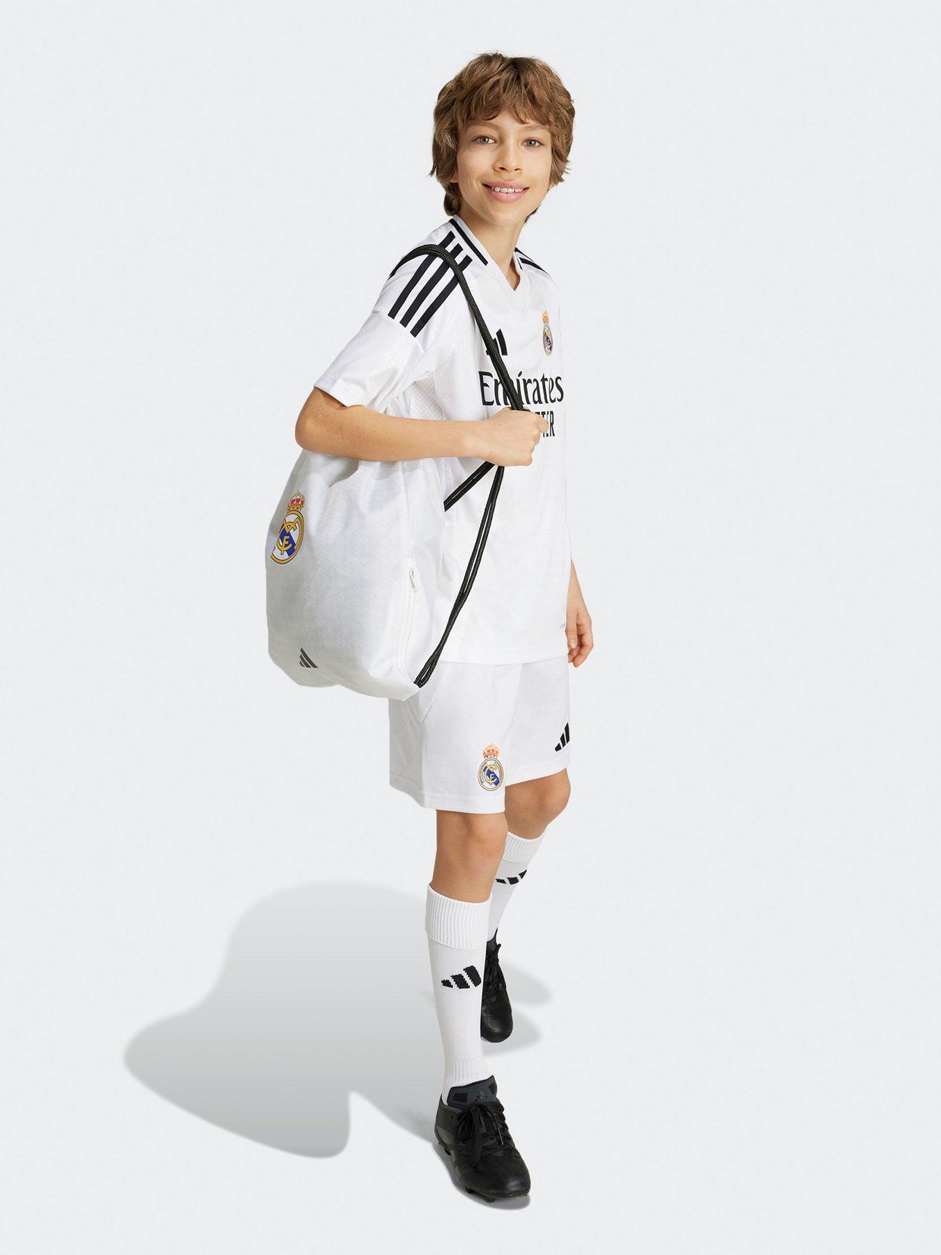 Image 2 of 5 of adidas Real Madrid Junior 24/25 Home Stadium Replica Shirt -white