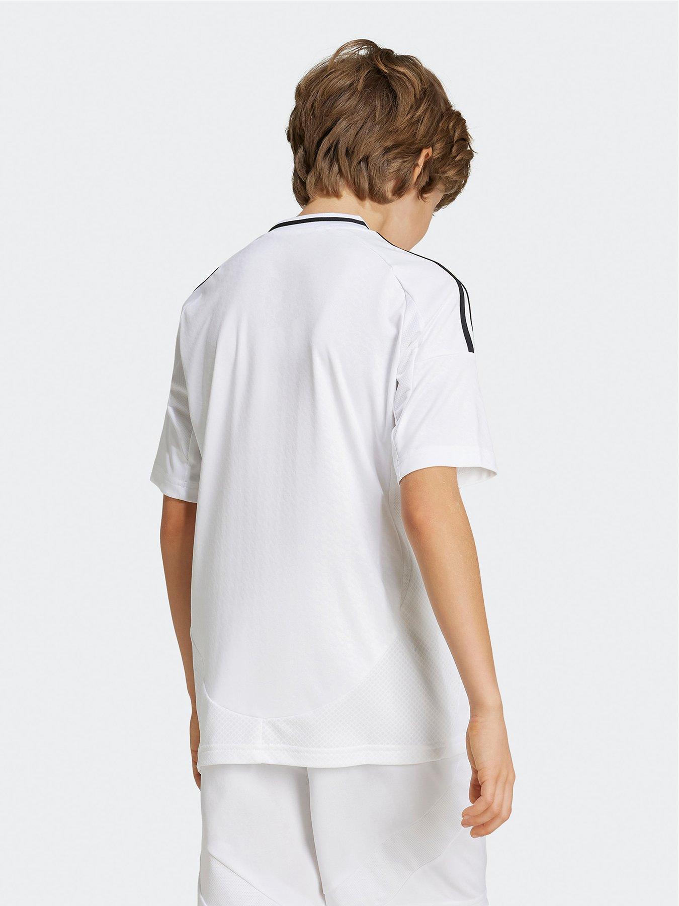 Image 3 of 5 of adidas Real Madrid Junior 24/25 Home Stadium Replica Shirt -white