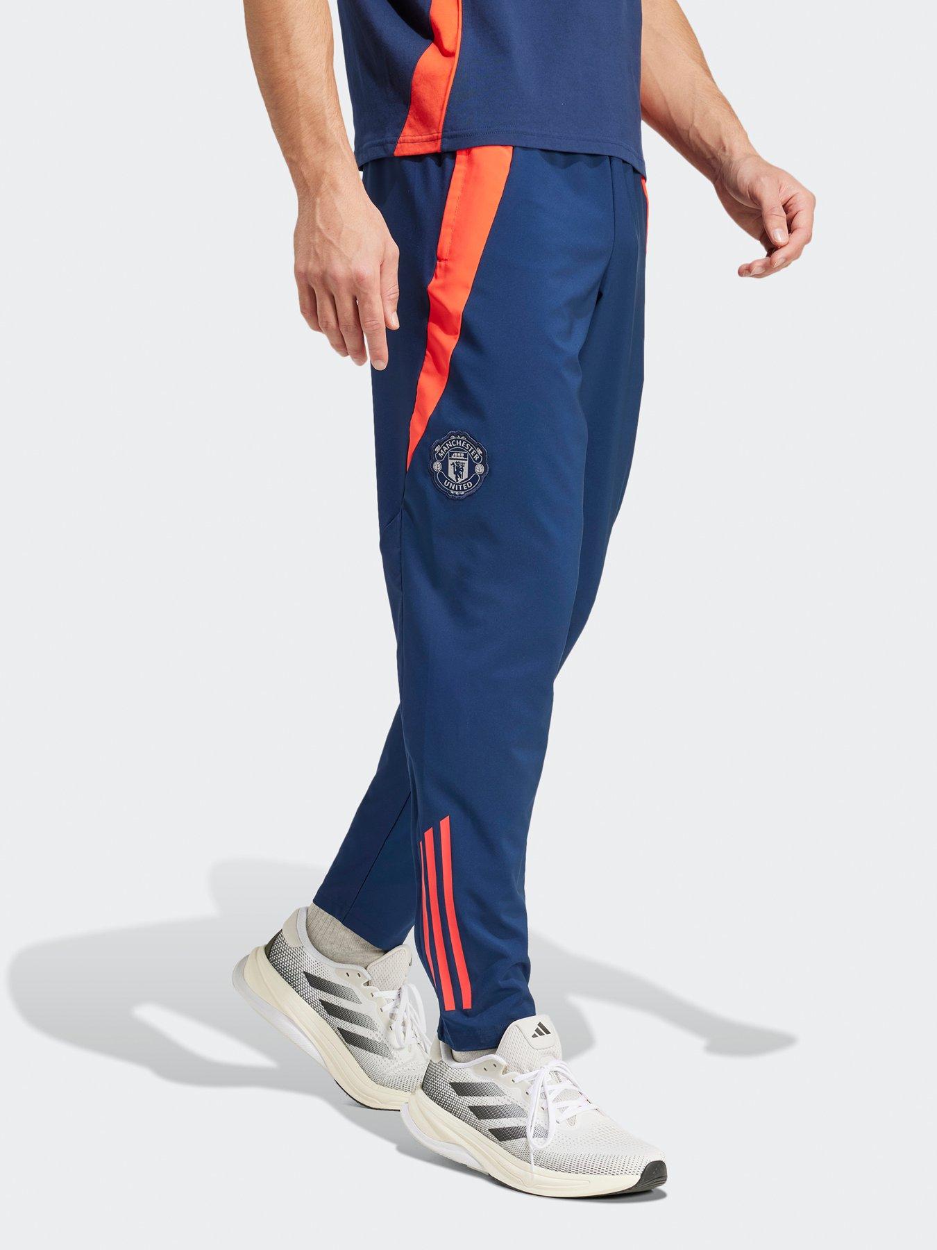 Adidas navy training pants on sale