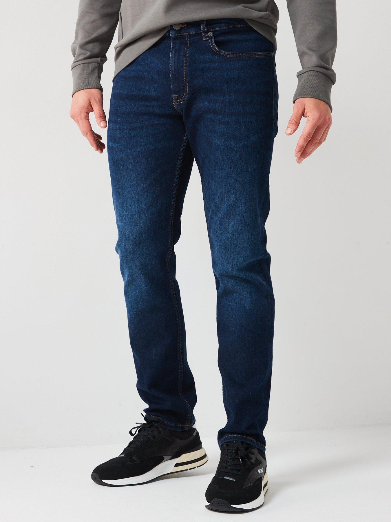 undefined Delaware Soft Motion Slim Fit Jeans - Dark Wash