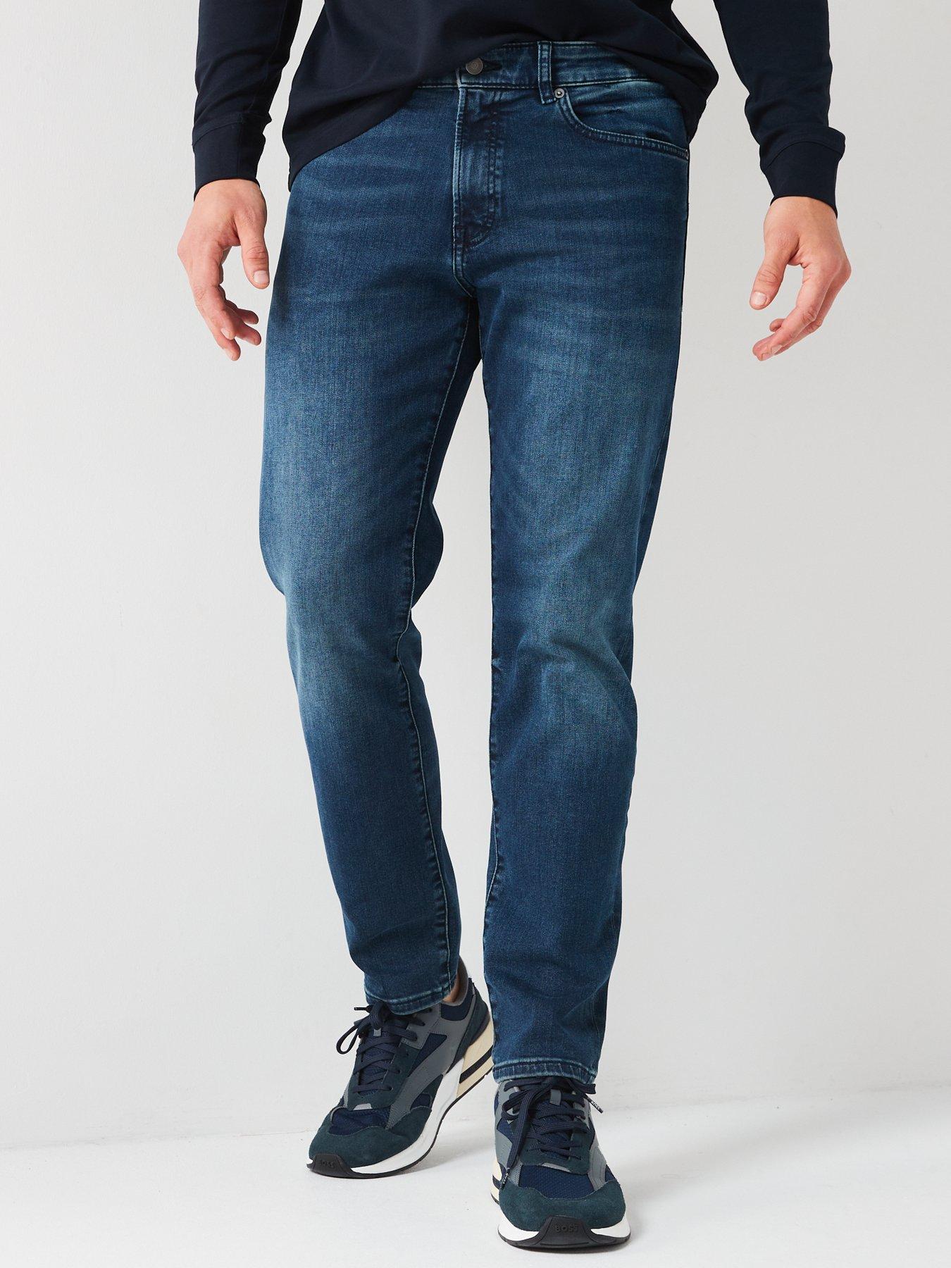 undefined ReMaine Bo Regular Fit Soft Motion Jeans - Dark Wash