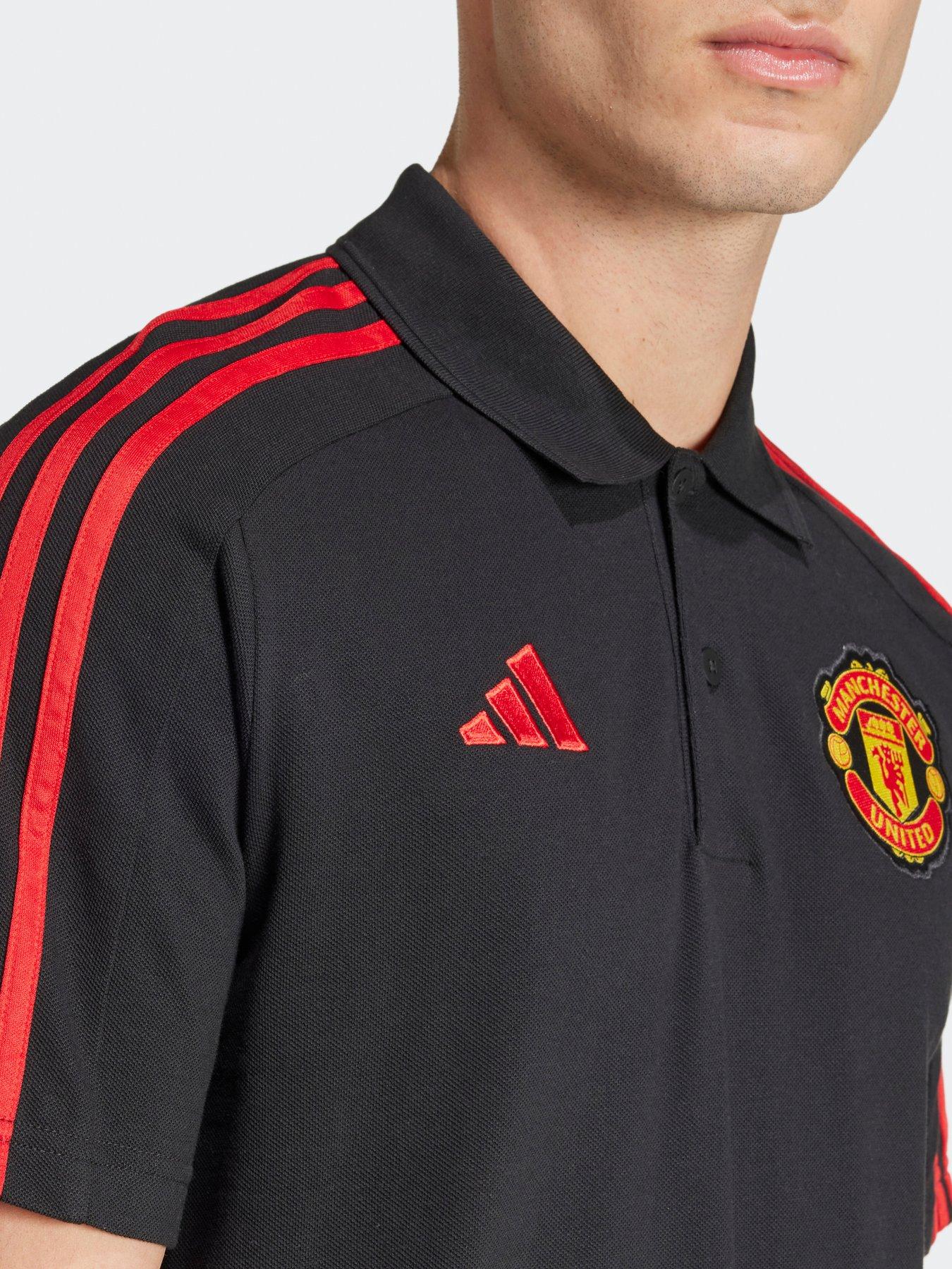 Image 4 of 6 of adidas Manchester United Mens Dna Polo -black