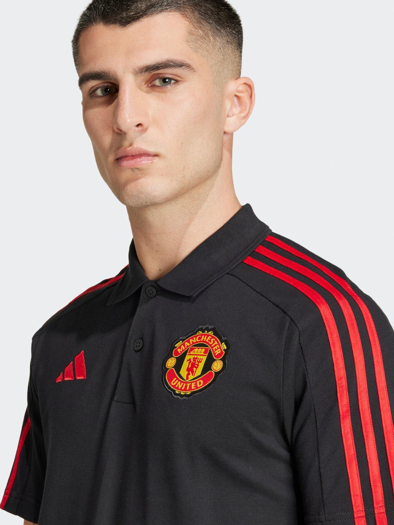 Image 5 of 6 of adidas Manchester United Mens Dna Polo -black