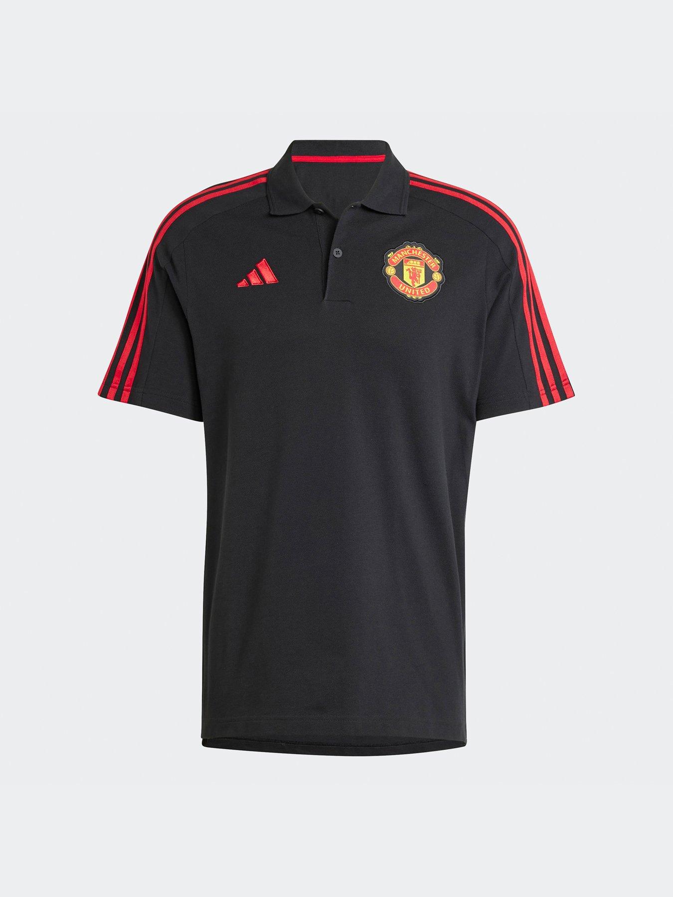 Image 6 of 6 of adidas Manchester United Mens Dna Polo -black