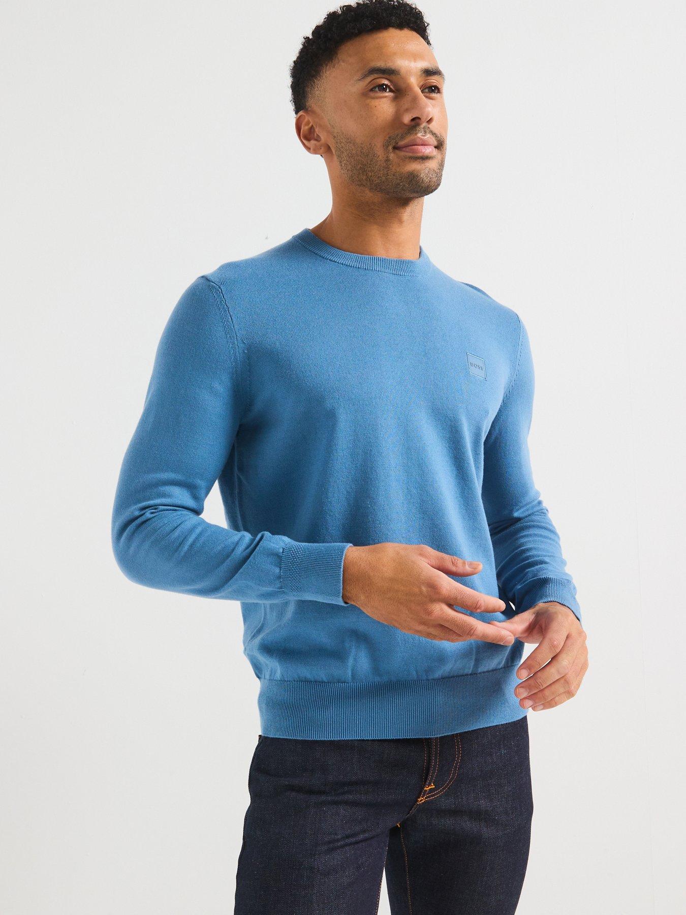 undefined Kanovano Crew Knitted Jumper - Blue