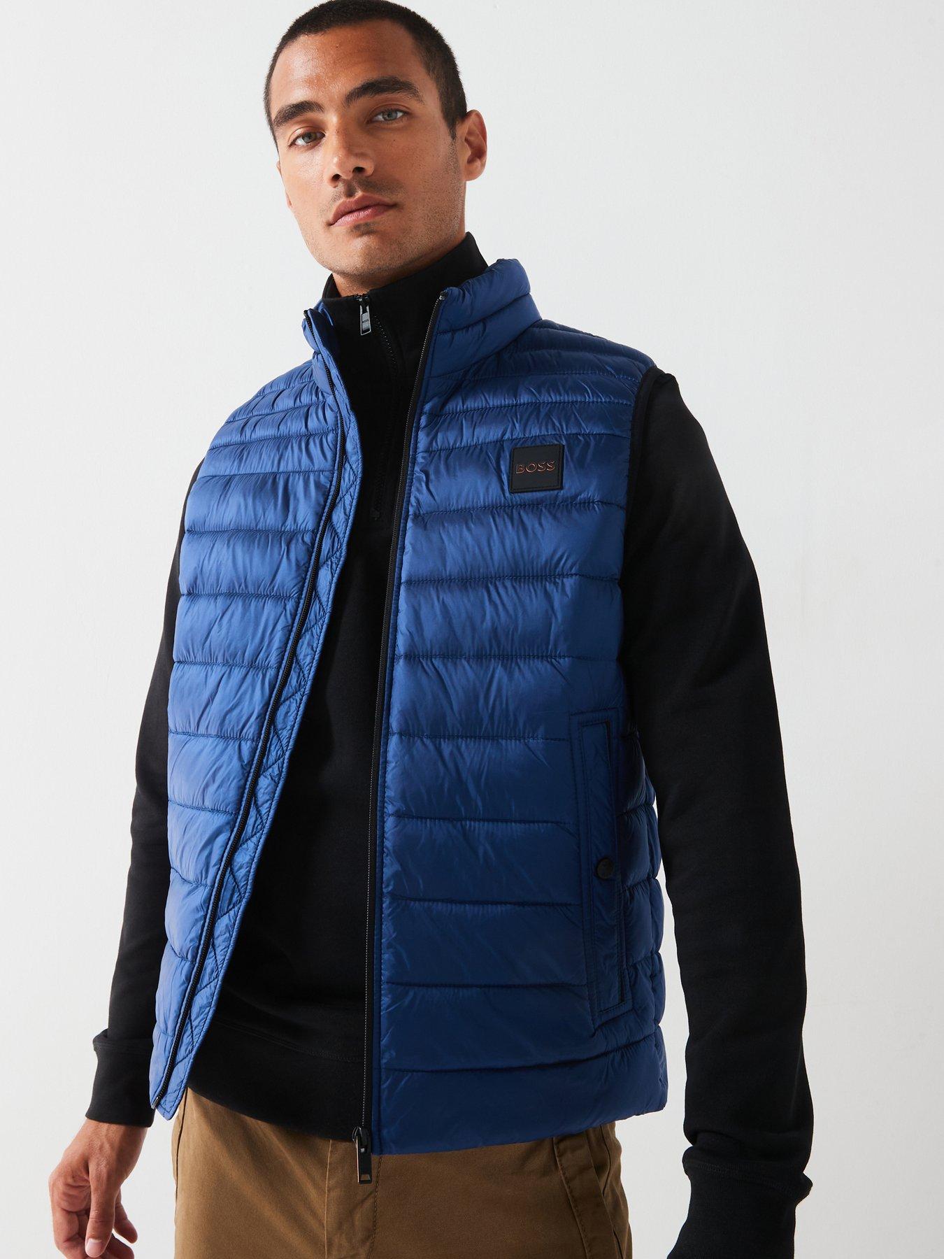undefined Odeno1 Slim Fit Lightweight Gilet - Blue
