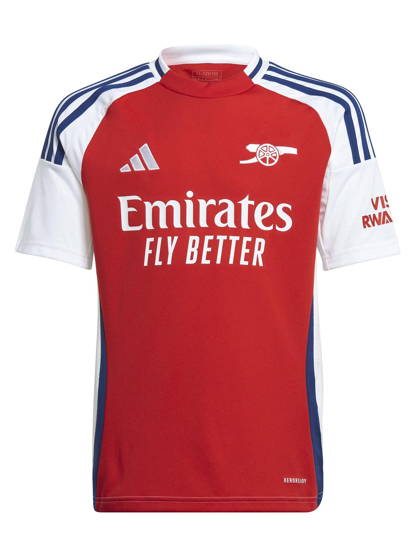 undefined Arsenal Junior 24/25 Home Stadium Replica Shirt - Red
