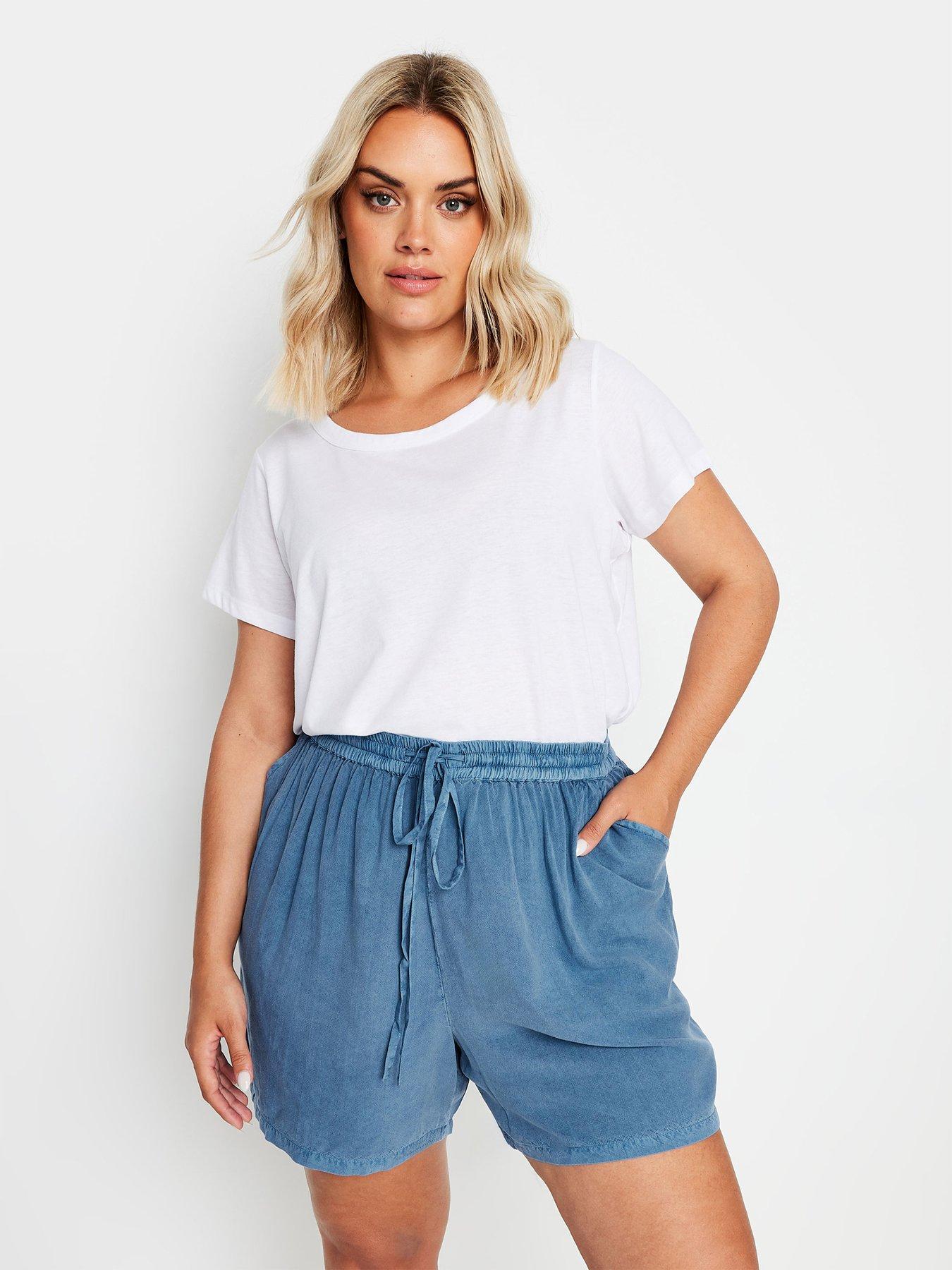 Plus size women's shorts best sale