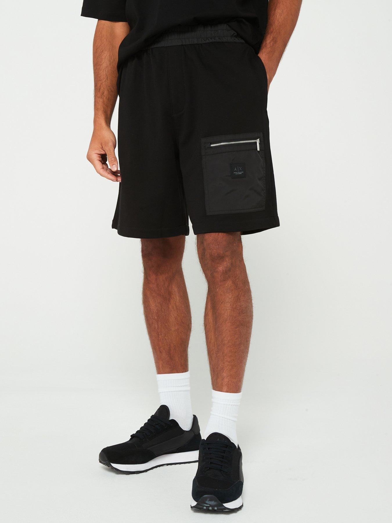 undefined Black Edition Nylon Pocket Jersey Shorts - Black