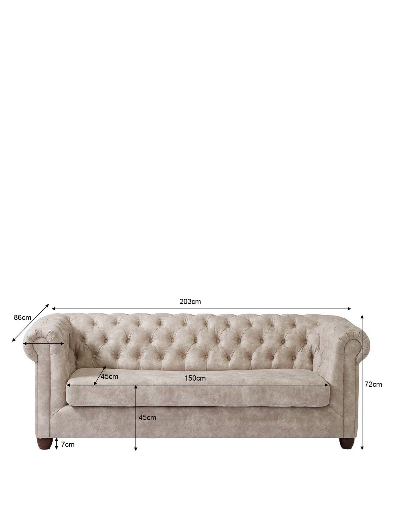 Image 6 of 7 of Very Home Chester Fabric Sofa Bed&nbsp;- FSC&reg; Certified