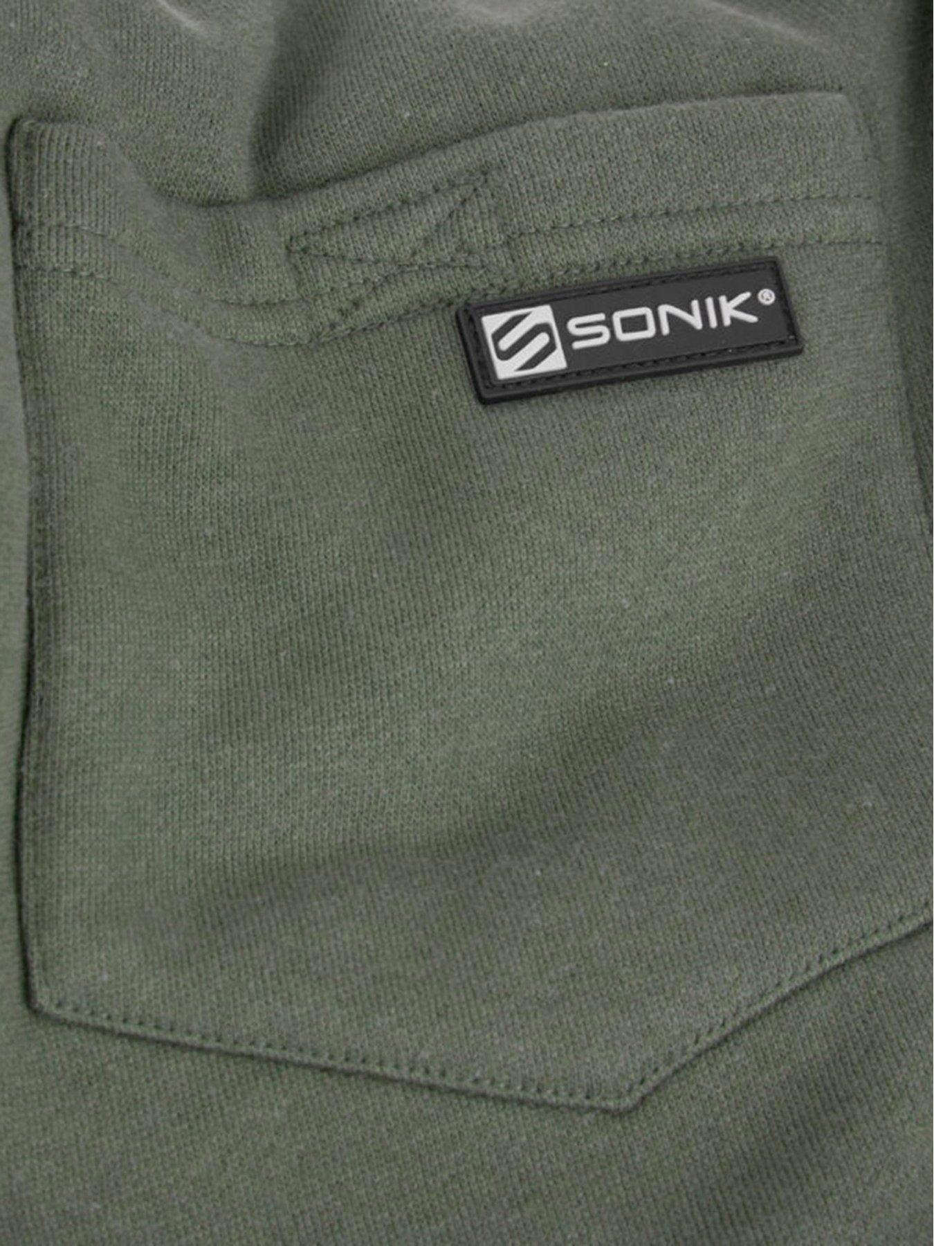 Image 3 of 3 of Sonik Green Fleece Shorts