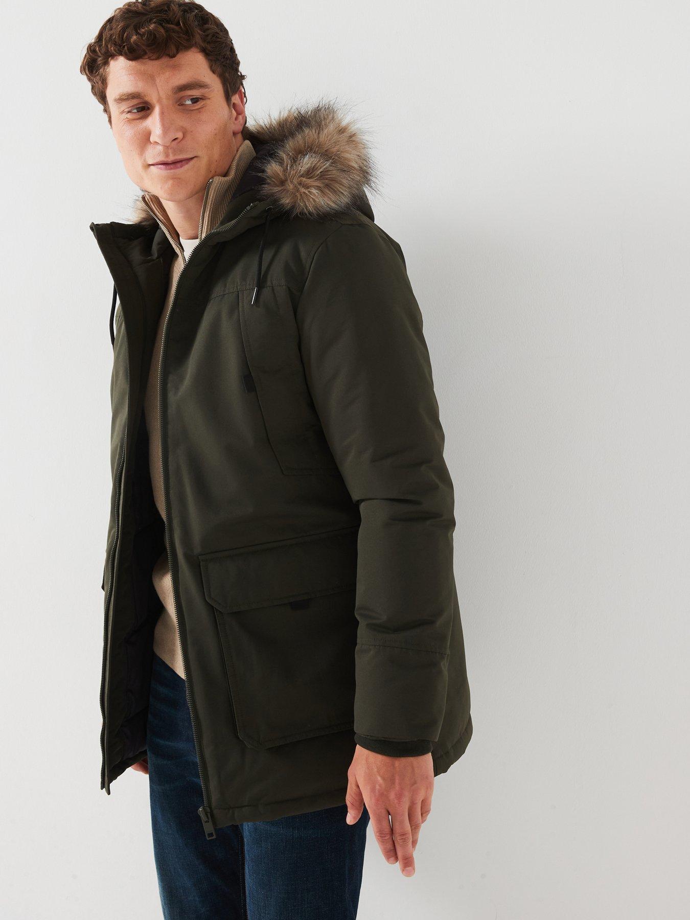Green jacket coat discount