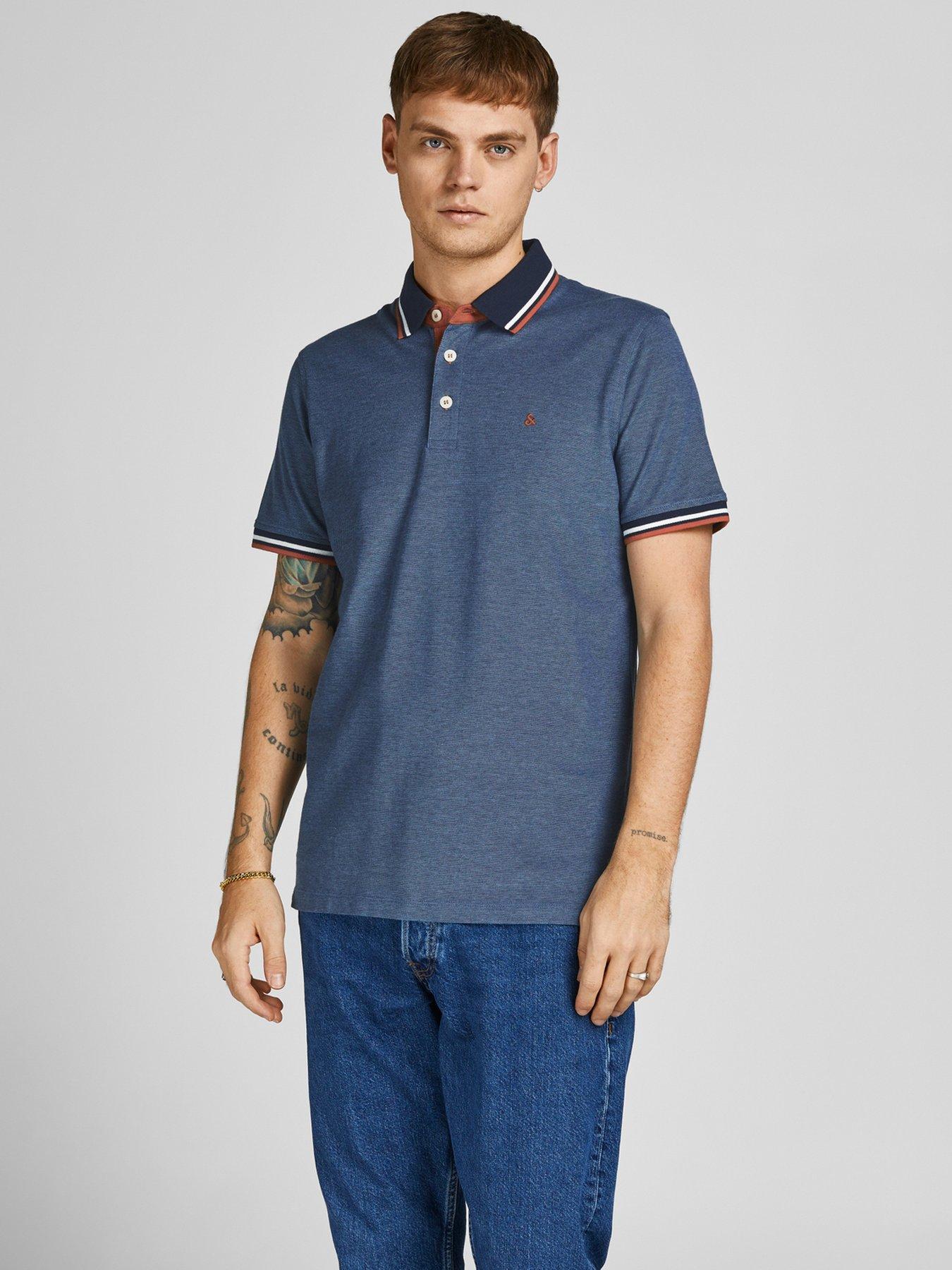 Image 4 of 6 of Jack & Jones 2-Pack Paulos Short Sleeve Polo Shirts - Multi