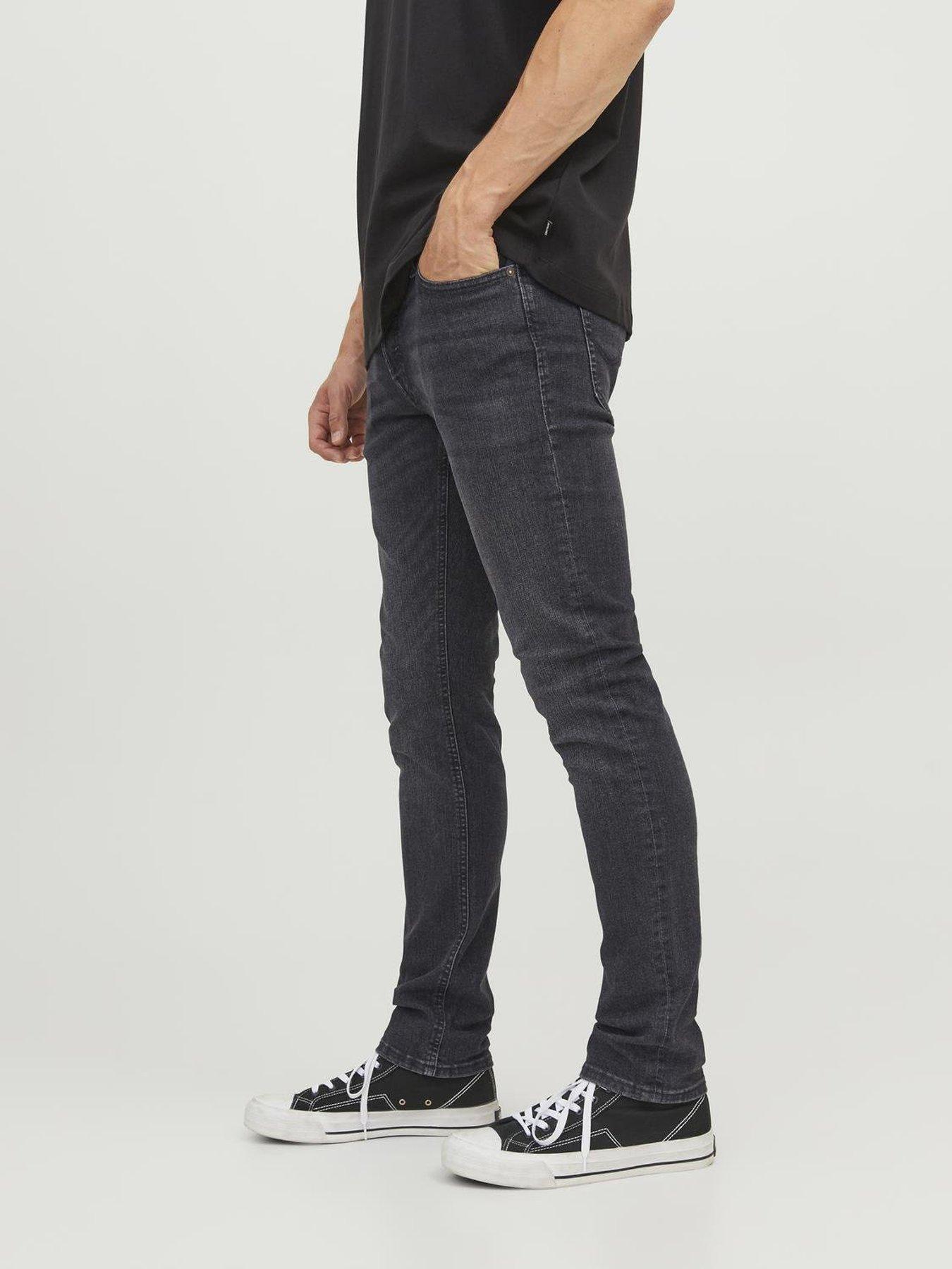 Image 4 of 6 of Jack & Jones Glenn Slim Fit Jeans - Black