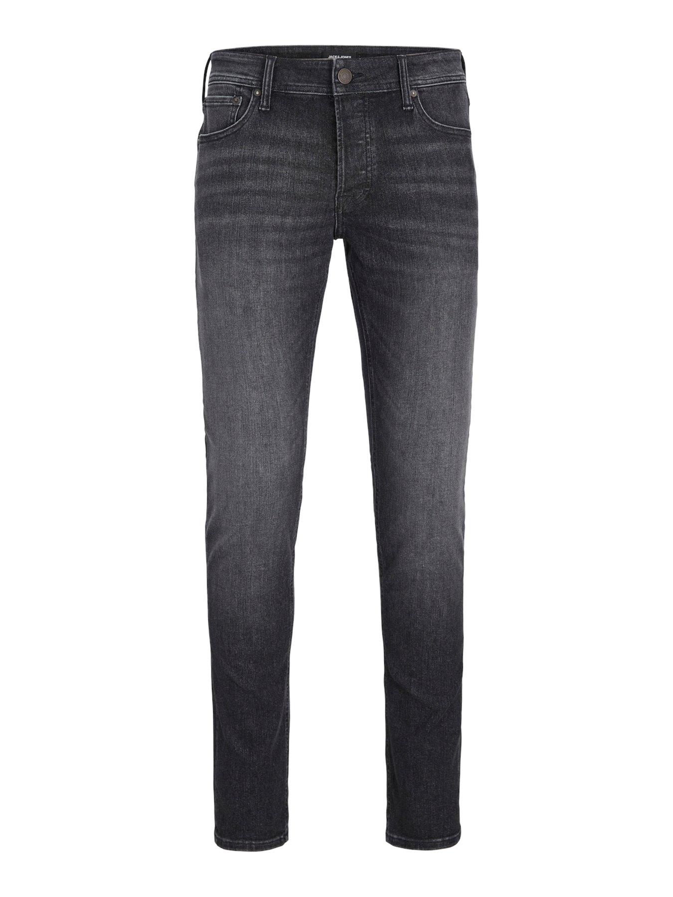 Image 5 of 6 of Jack & Jones Glenn Slim Fit Jeans - Black