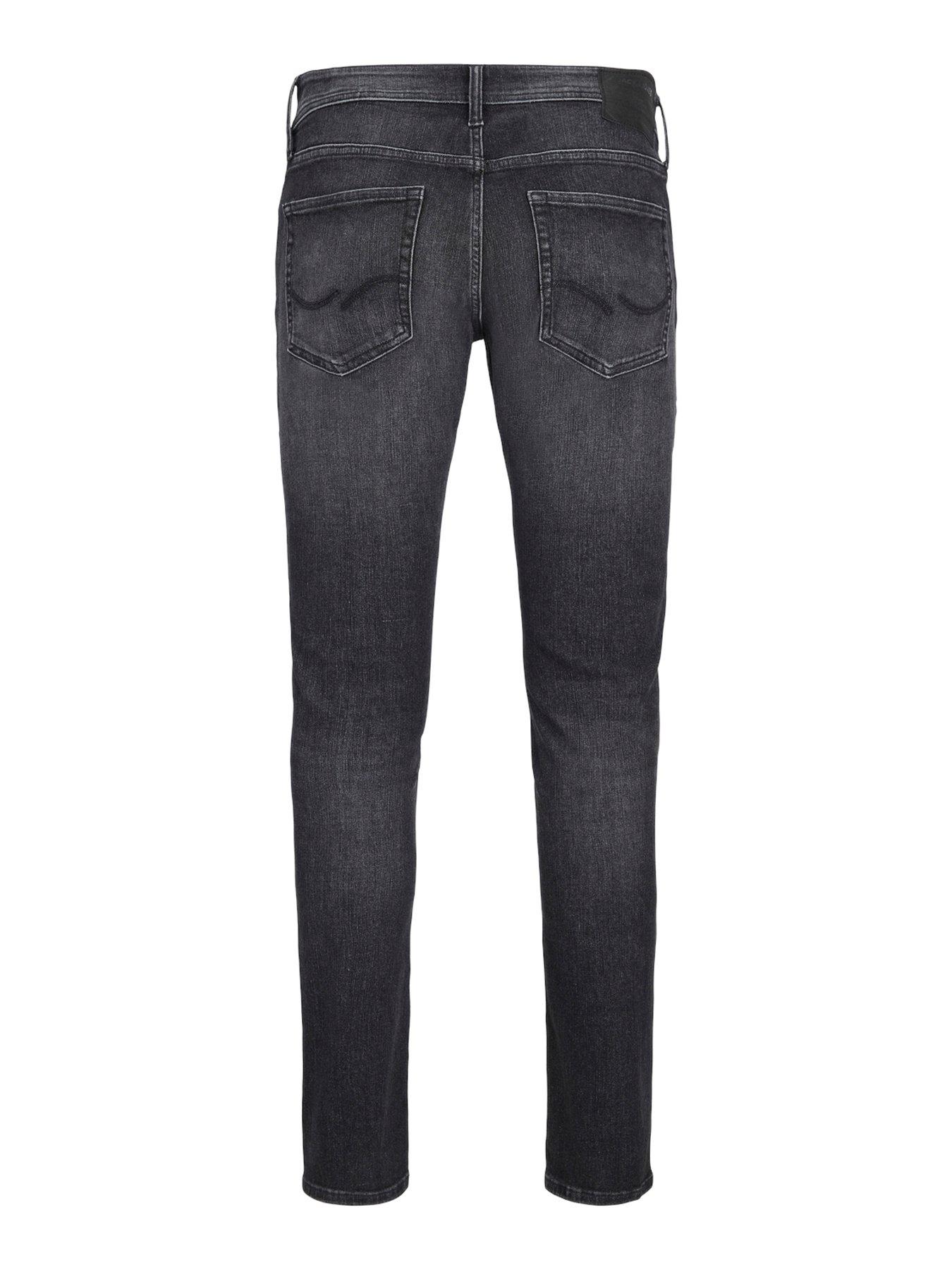 Image 6 of 6 of Jack & Jones Glenn Slim Fit Jeans - Black