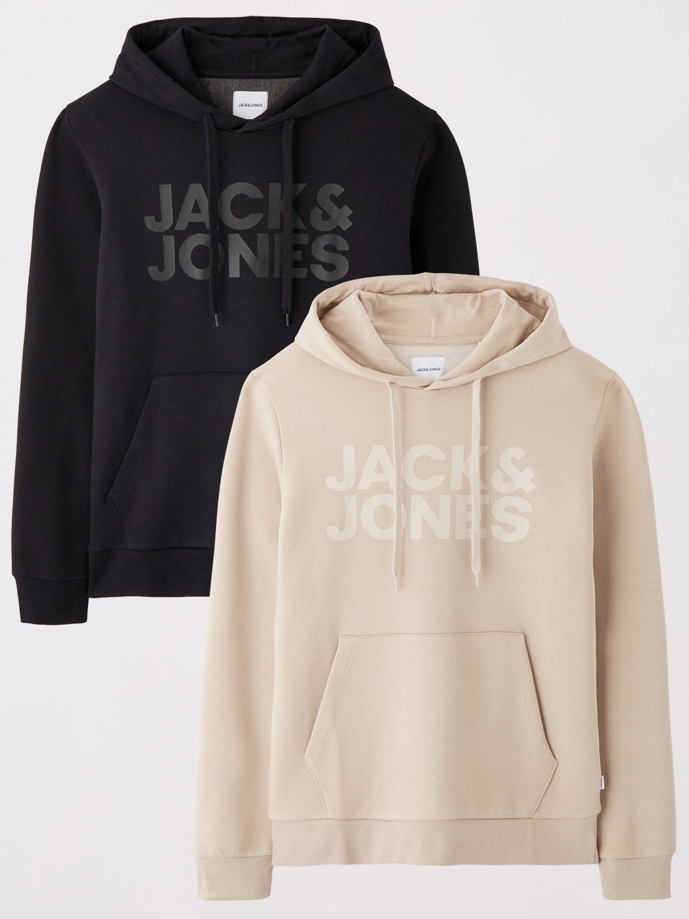 Jack Jones Jack Jones Corp Logo 2 pack Hoodies Multi Very