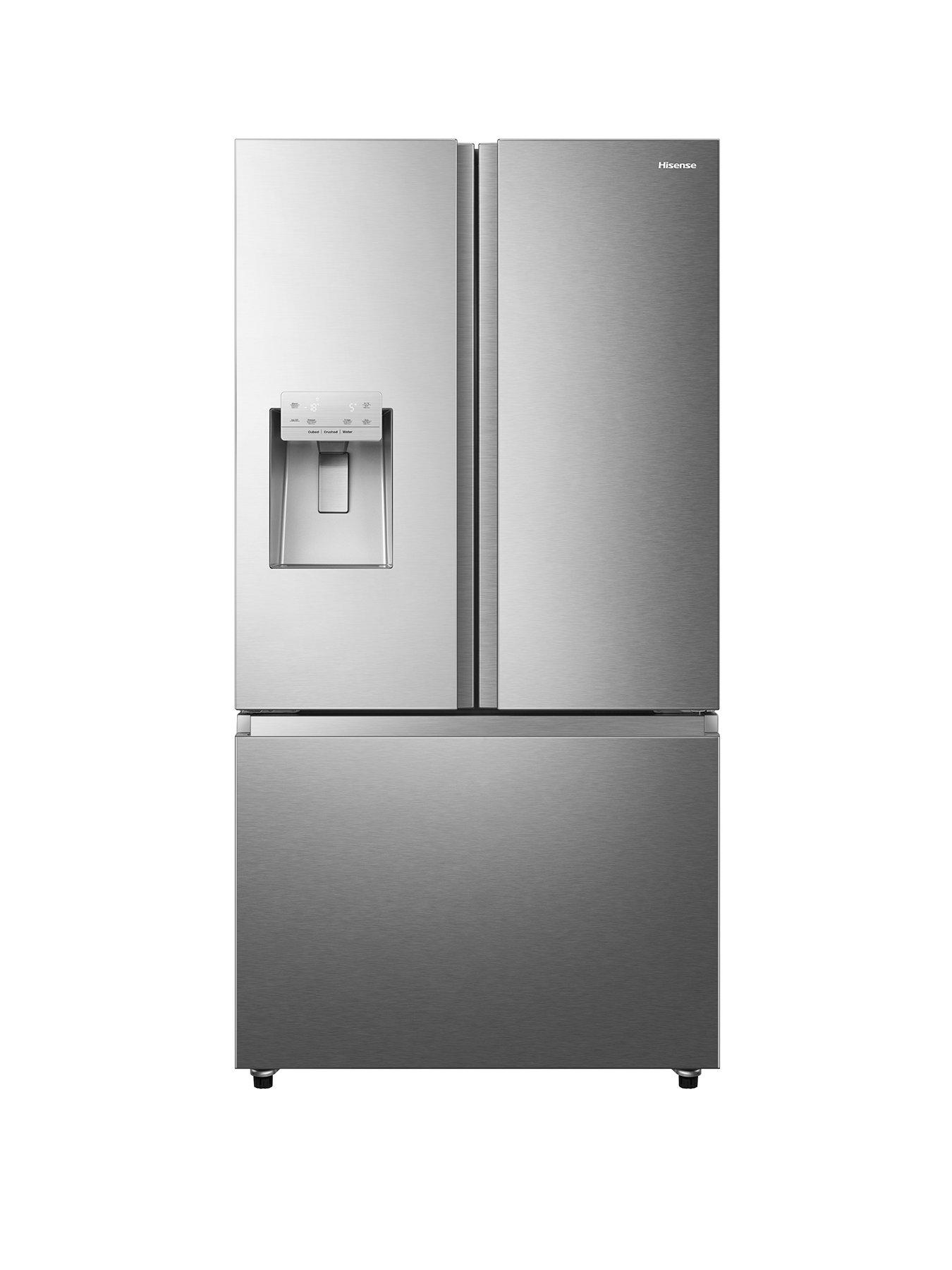 undefined Pureflat RF793N4SASE Total No Frost American Fridge Freezer with Plumbed Water and Ice Dispenser - Stainless Steel