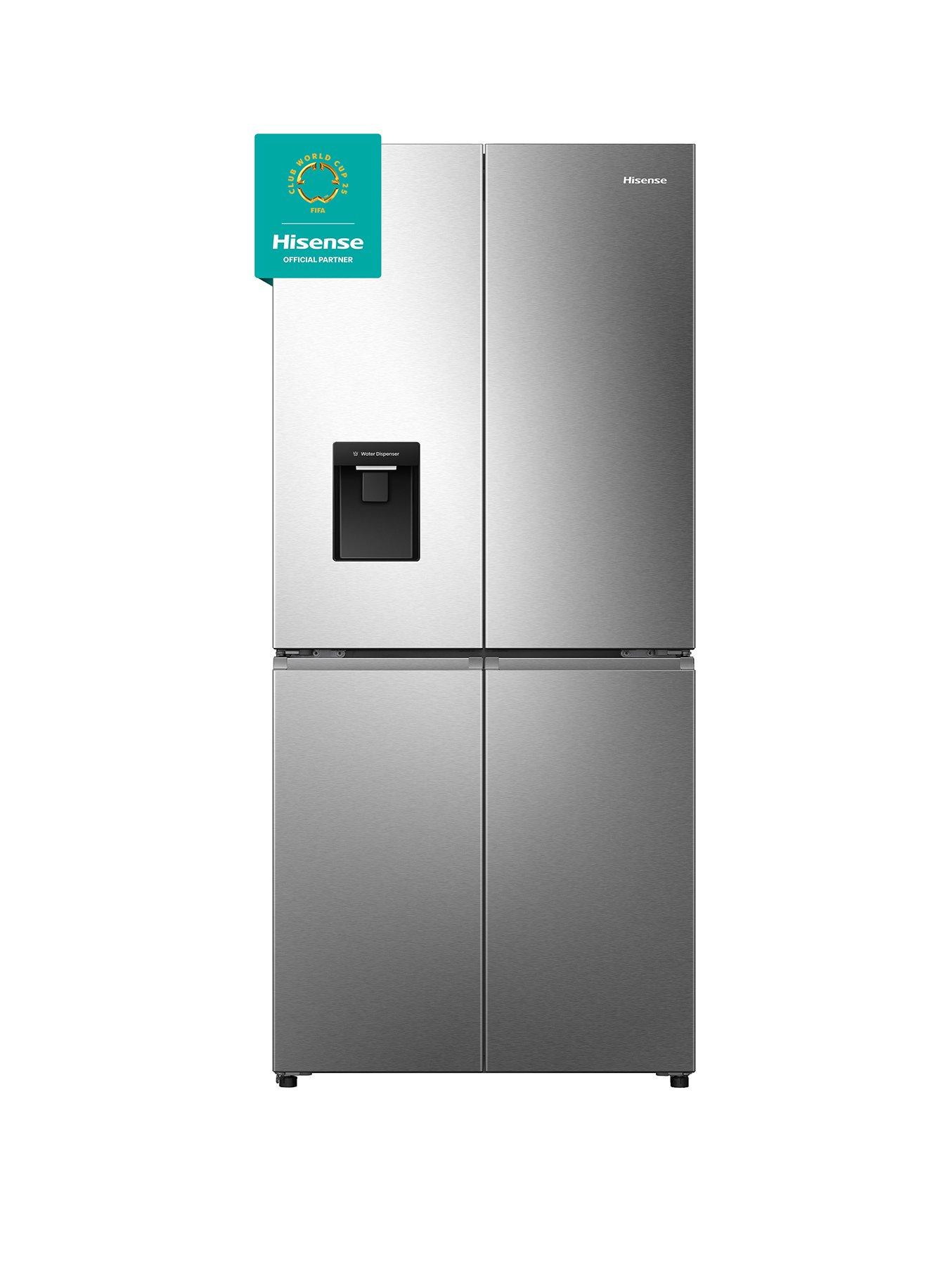 undefined PureFlat Slim RQ5P470SMIE Total No Frost American Fridge Freezer with My Fresh Choice zone - Stainless Steel