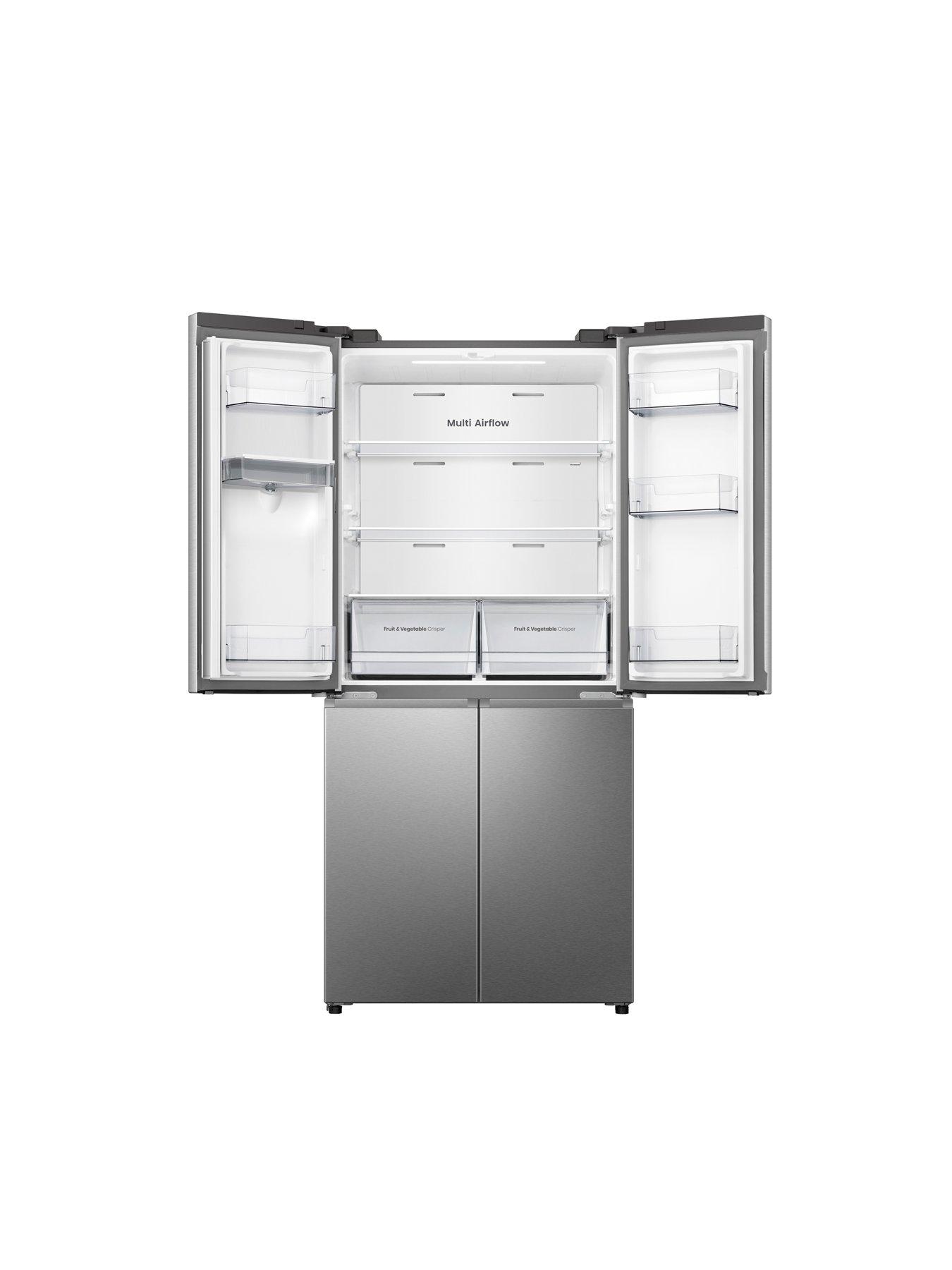 Image 2 of 7 of Hisense PureFlat Slim RQ5P470SMIE Total No Frost American Fridge Freezer with My Fresh Choice zone - Stainless Steel
