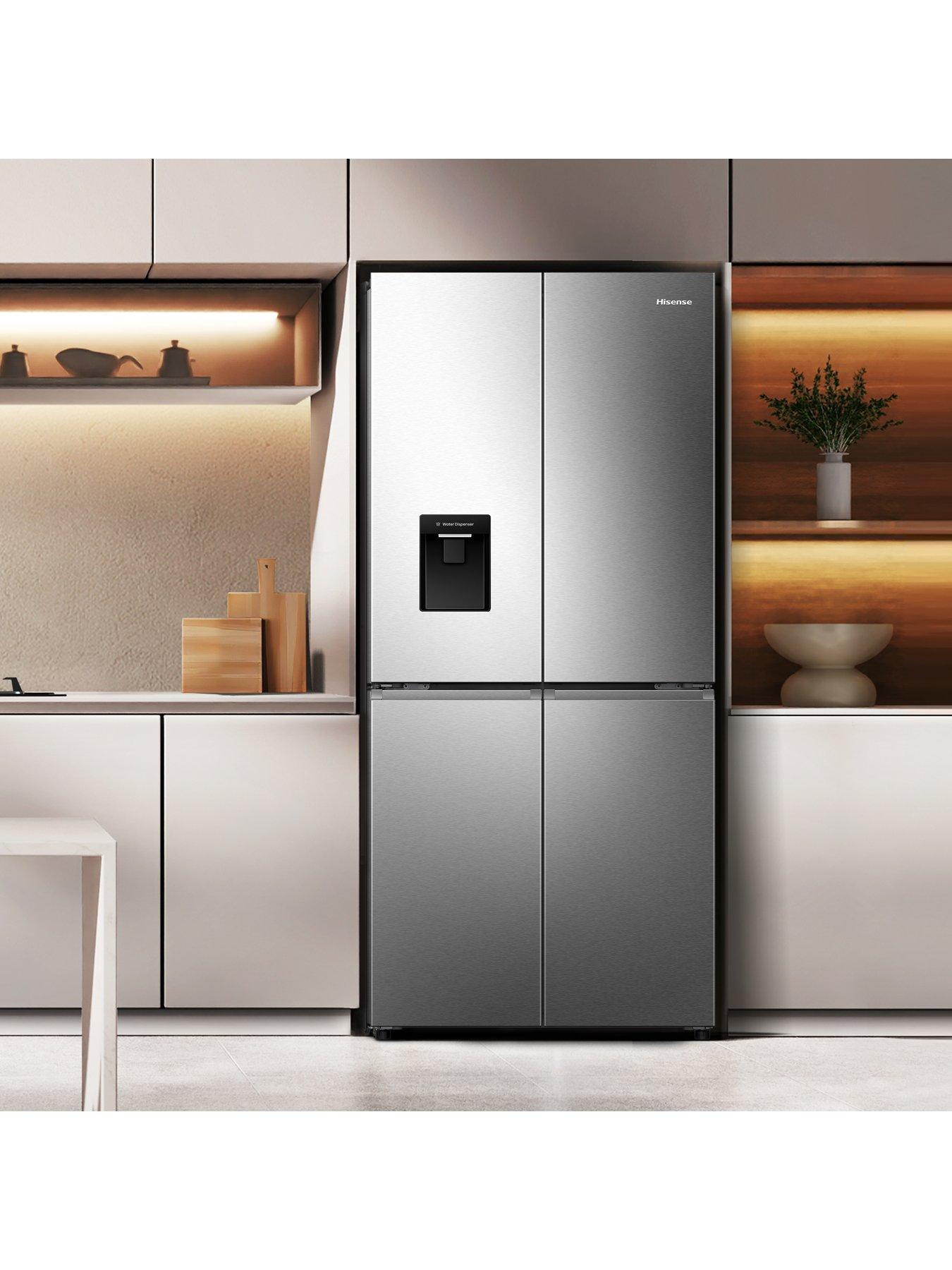 Image 3 of 7 of Hisense PureFlat Slim RQ5P470SMIE Total No Frost American Fridge Freezer with My Fresh Choice zone - Stainless Steel