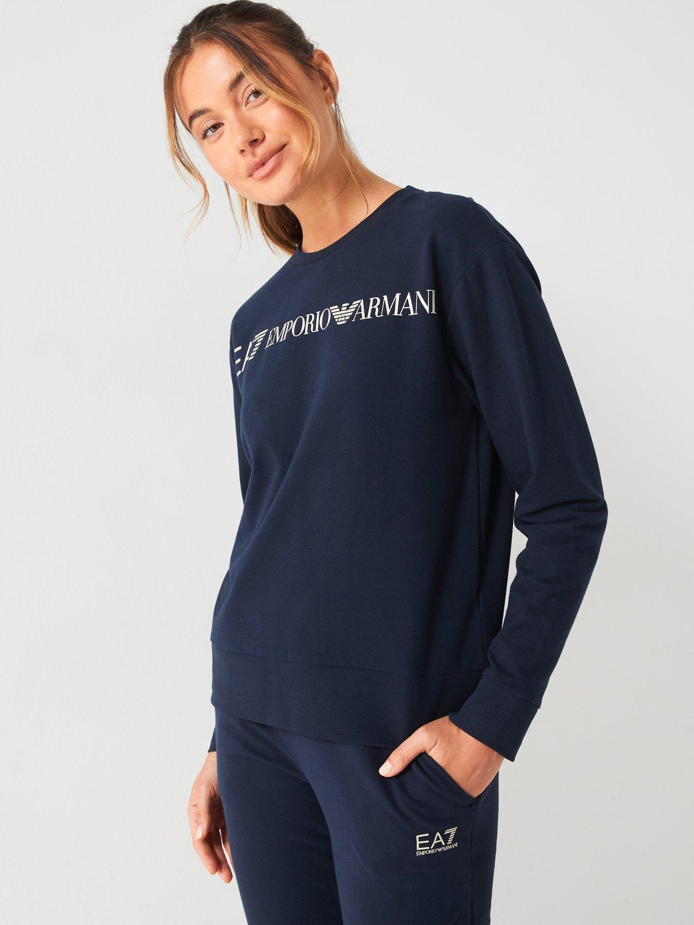 Emporio armani navy tracksuit online