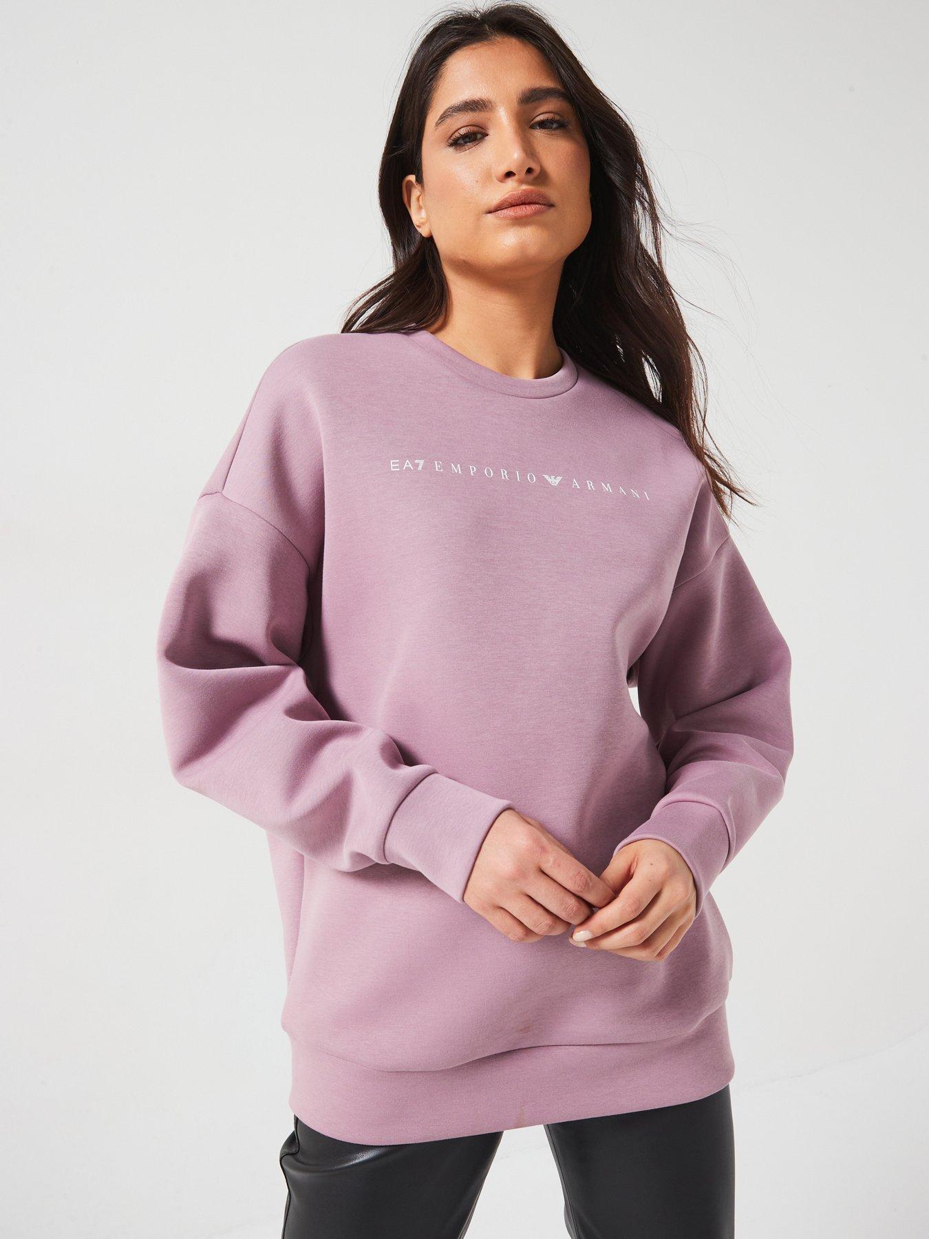 Pink logo sweatshirt hotsell