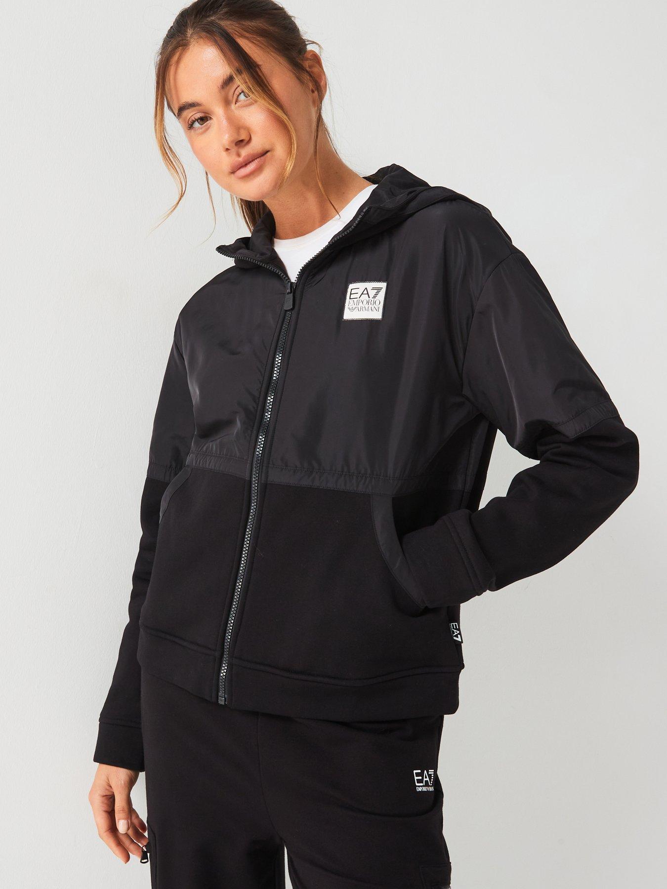 Armani hoodie womens sale clearance