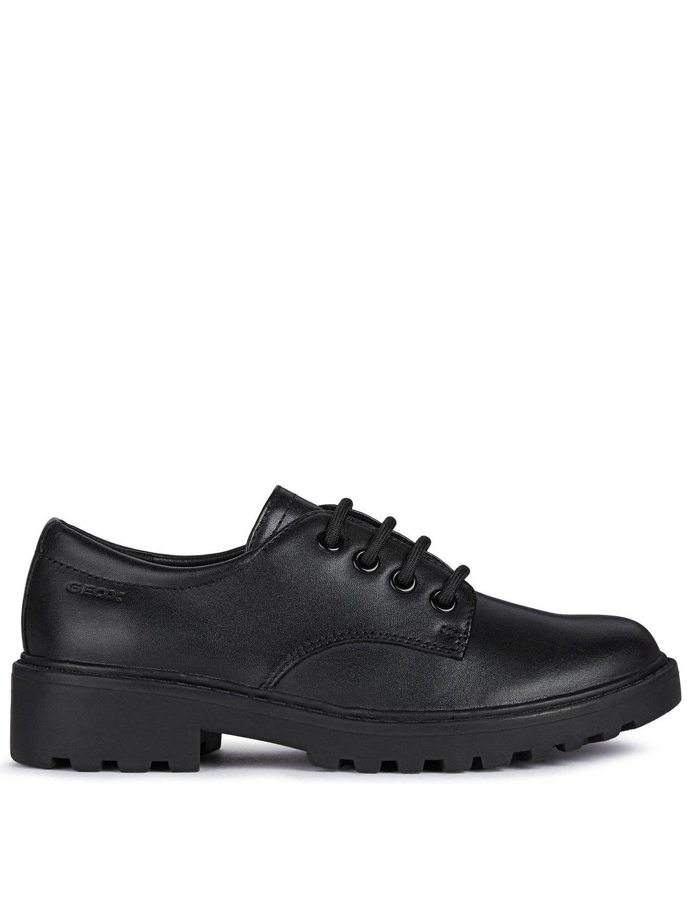 undefined Casey Smooth Leather Lace Up School Shoe