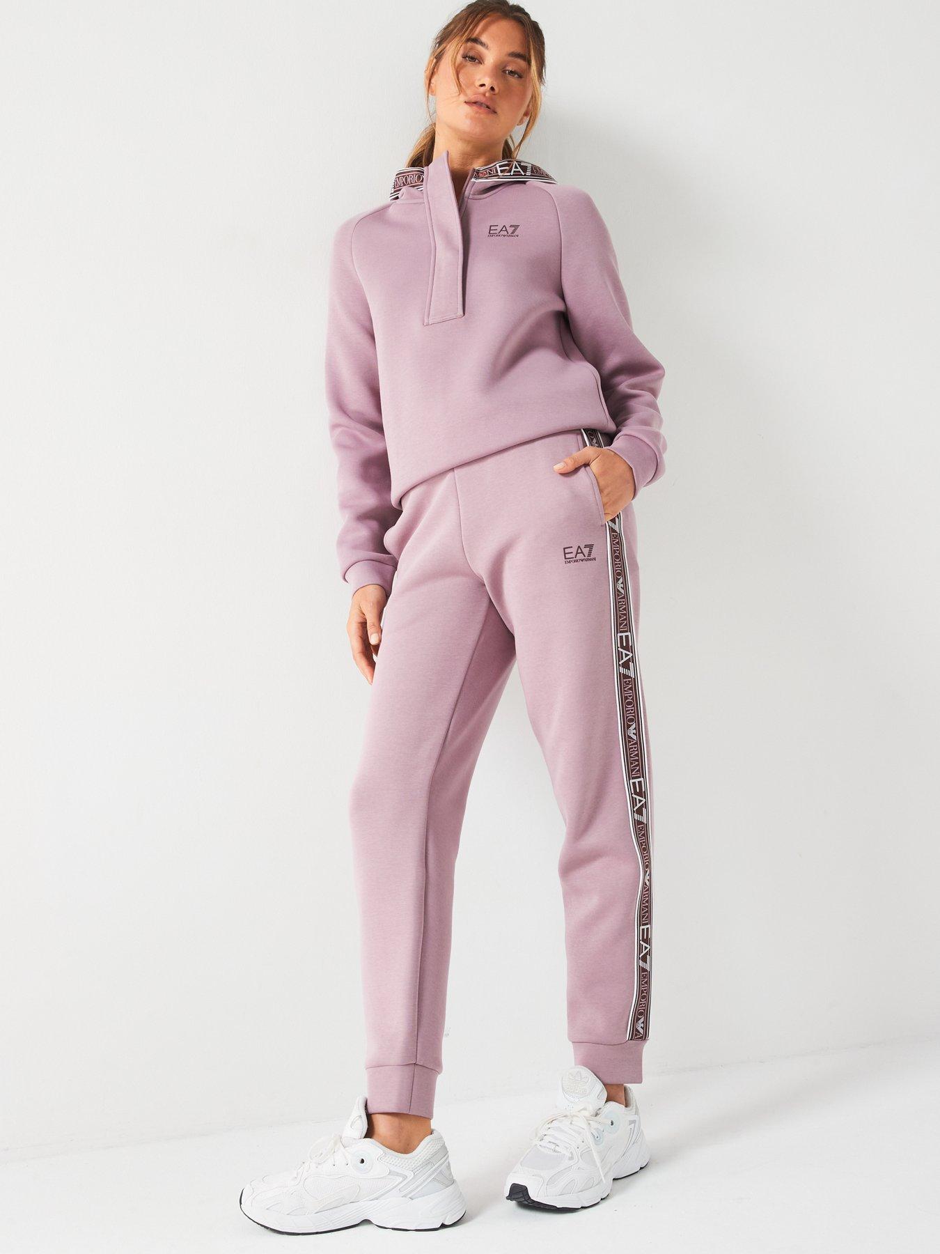EA7 Emporio Armani ピンクレインウェア EA7 トレーナー スウェット 「エンポリオ アルマーニ EA7」Shiny