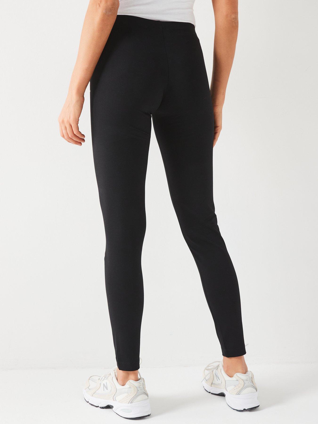 EA7 Emporio Armani Side Logo Leggings Black Very